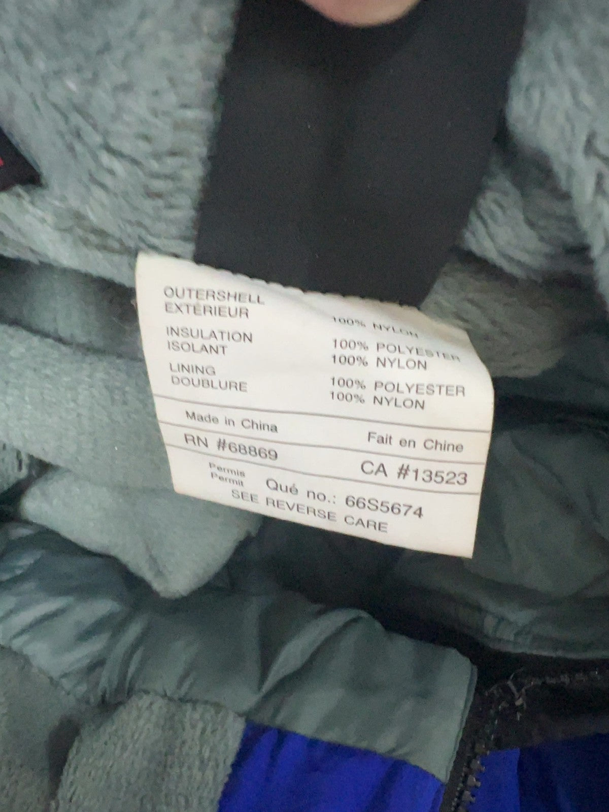 Boulder Gear Blue Gray Thinsulate Insulated One Piece Ski Snowsuit Mens XL