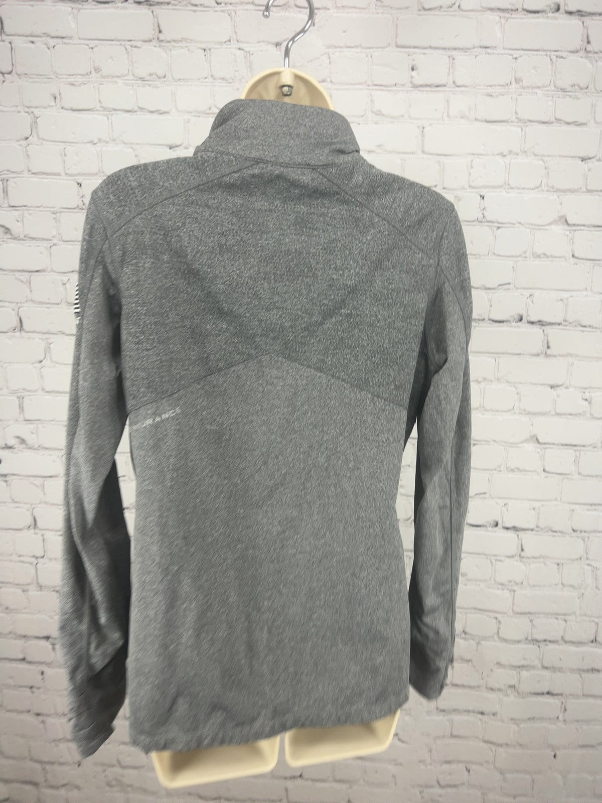 OGIO Tesla Production HR Gray Heather Full Zip Thumbhole Jacket Women's M