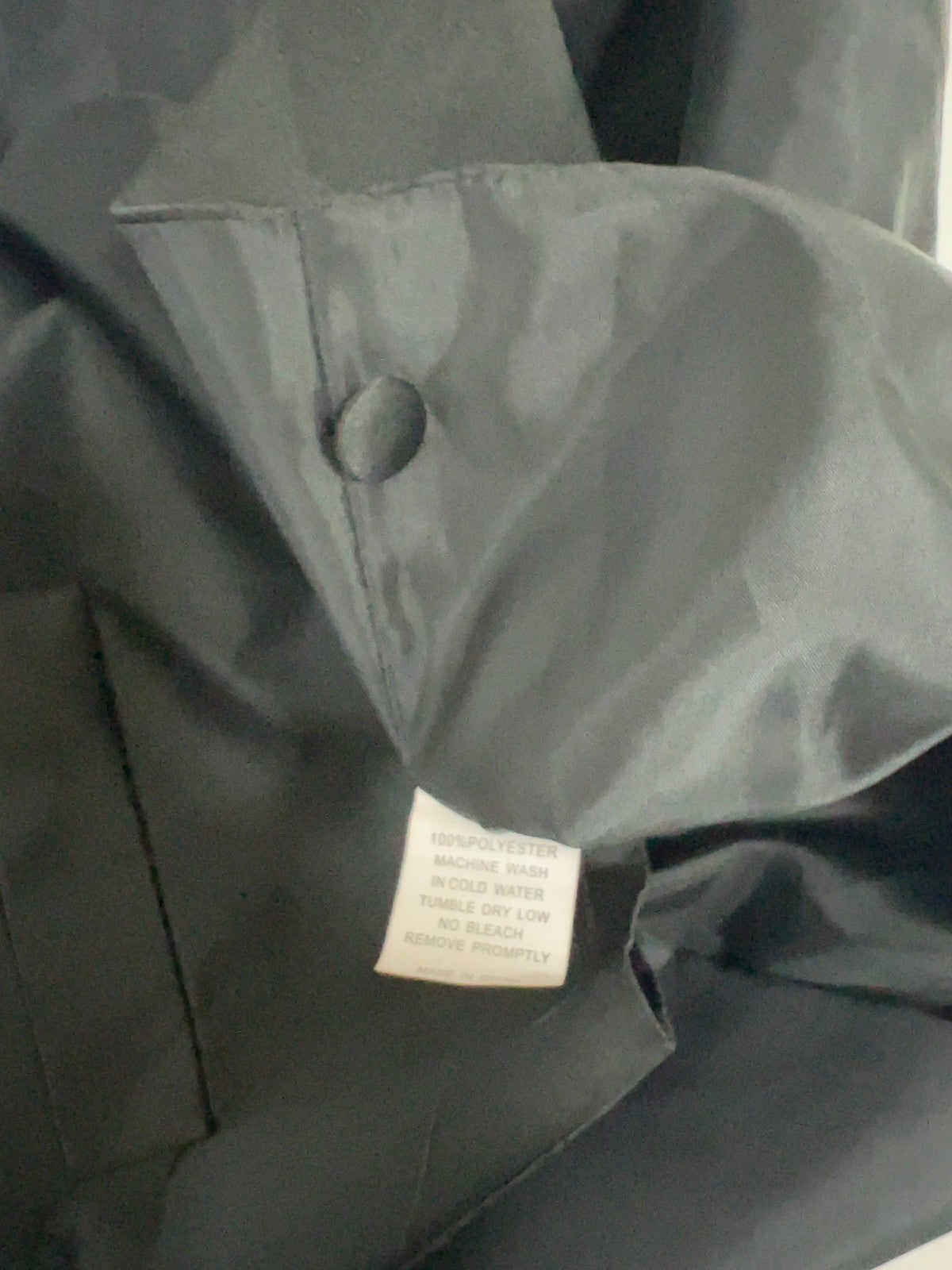 Vittorio Farina Black Satin 5 Button Formal Tuxedo Vest Waistcoat Adjustable S