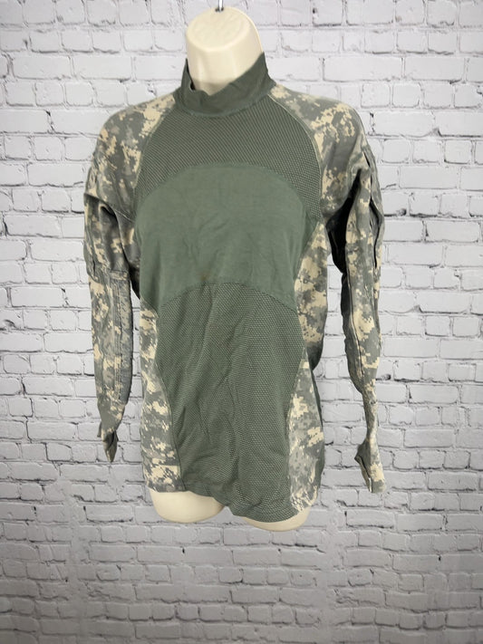 Massif Army Combat Shirt ACS ACU Digital Camo Long Sleeve Mock Neck XS