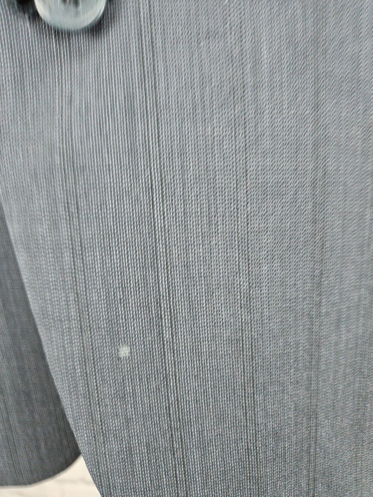 VTG Riserva Luciano Franzoni Gray Stripe Wool 2 Button Blazer Sport Coat 42R
