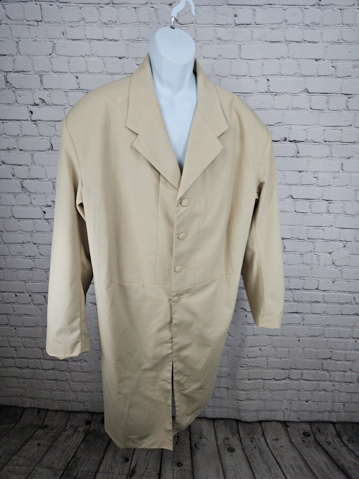 Frontier Classics Tan Wool Blend Frock Coat Old West Reenactment Cowboy 52