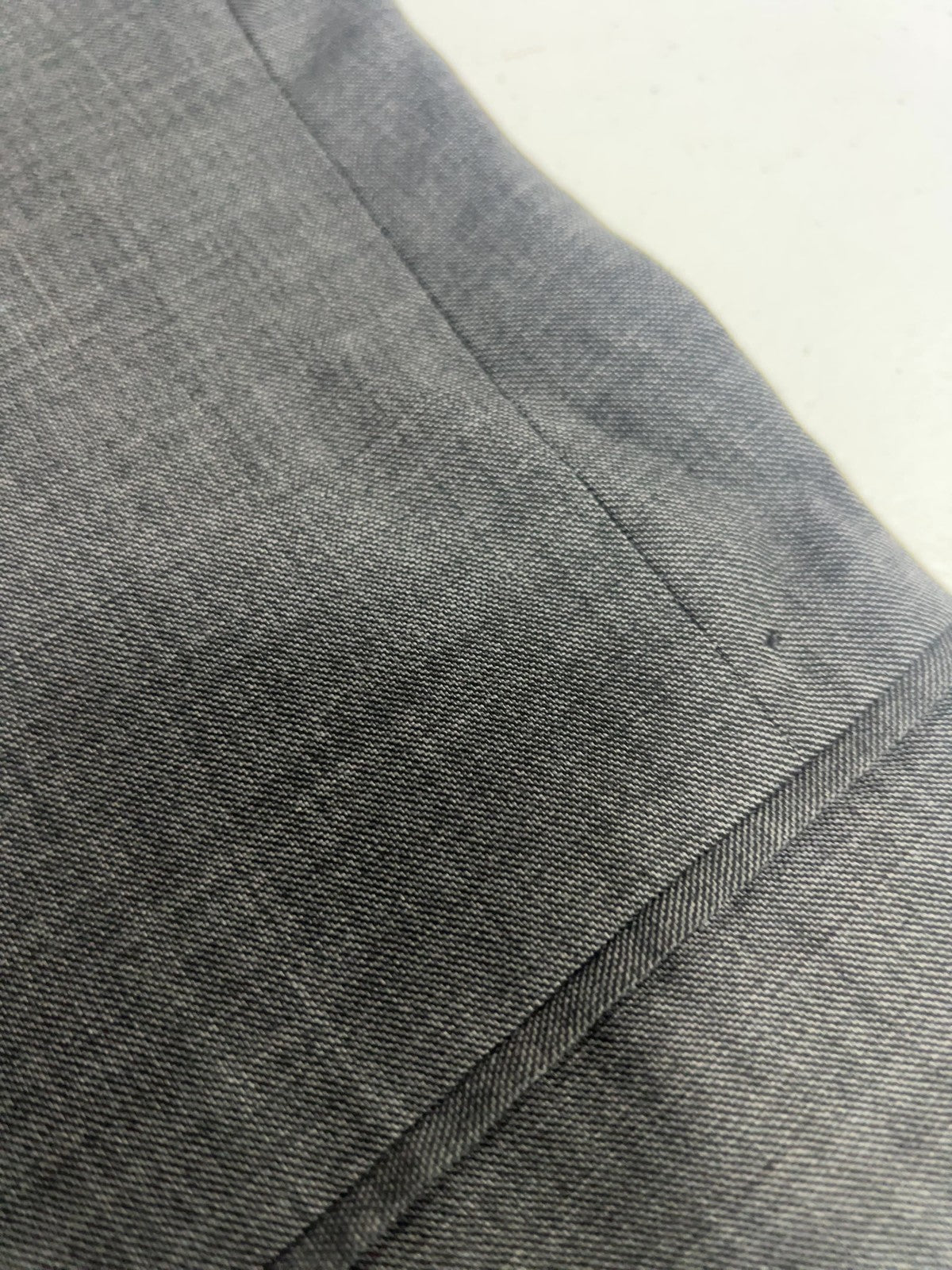 Turnbury Gray 100% Wool 2 Button Single Vented Notch Blazer Sport Coat 44S