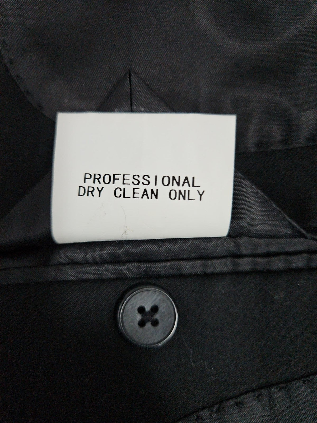 Ermenegildo Zegna Trofeo Black Wool 2 Button Blazer Sport Coat 45R
