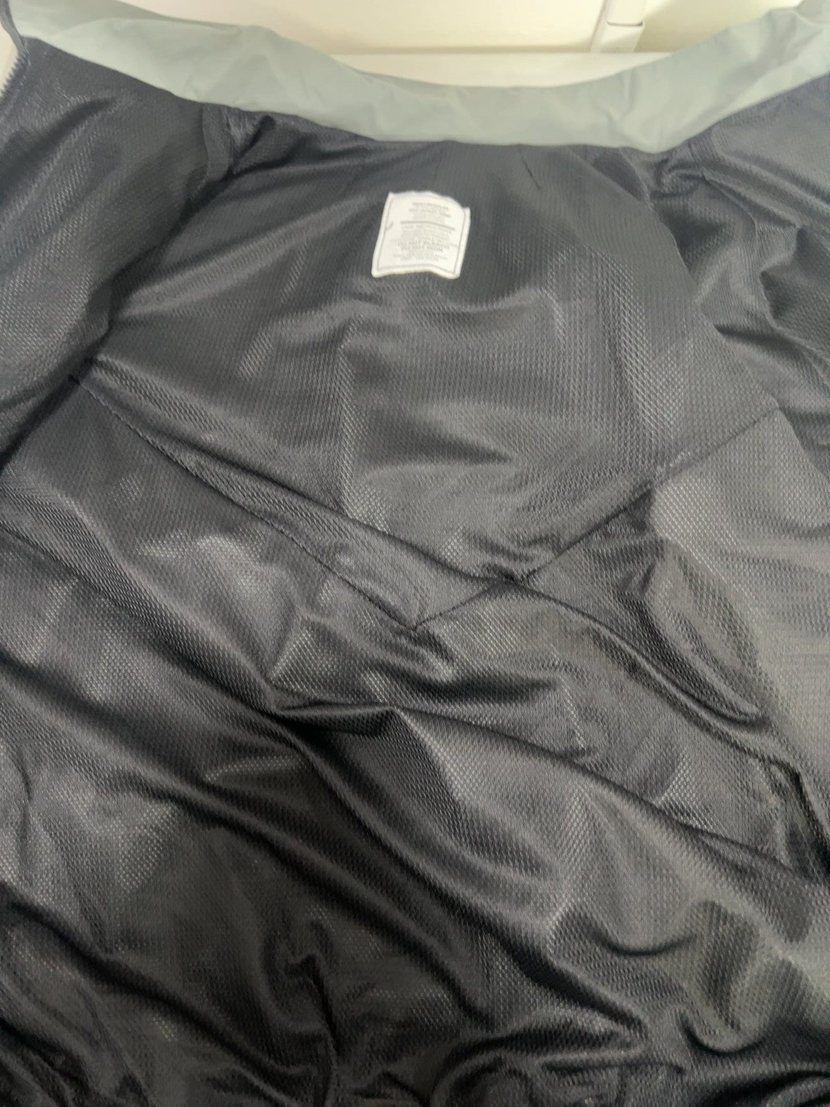 US Army IPFU Gray Black Full Zip Nylon PT Windbreaker Jacket Small Regular