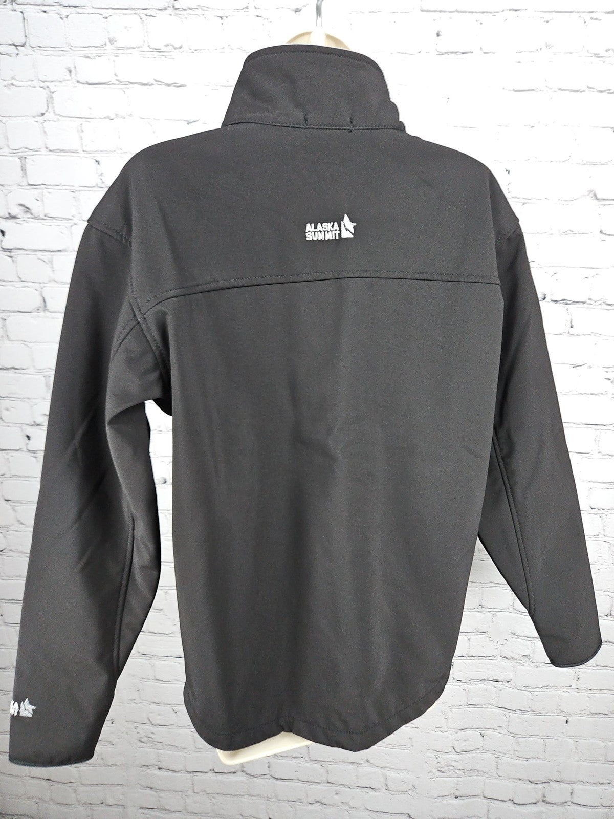 Alaska Summit Black Fleece Lined Softshell Full Zip Women's Jacket S