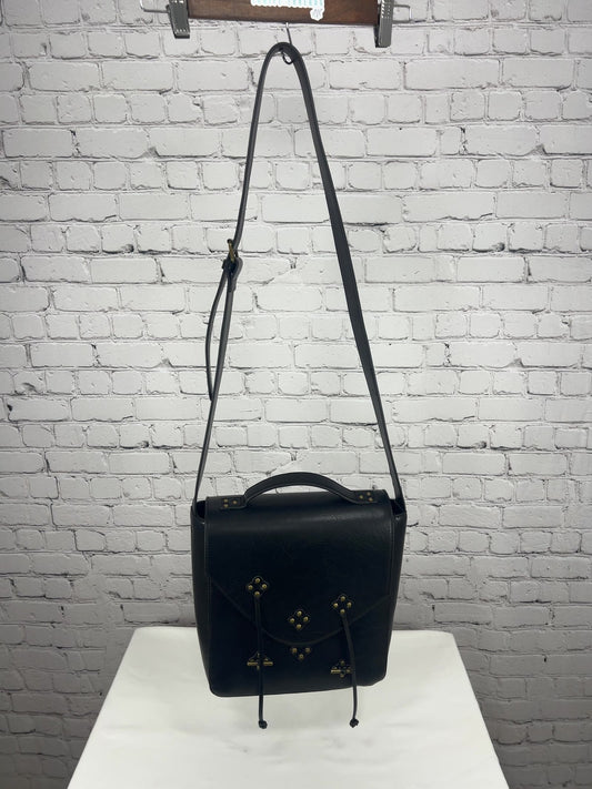 Her Universe Wicked Elphaba Thropp Black Faux Leather Studded Crossbody Bag