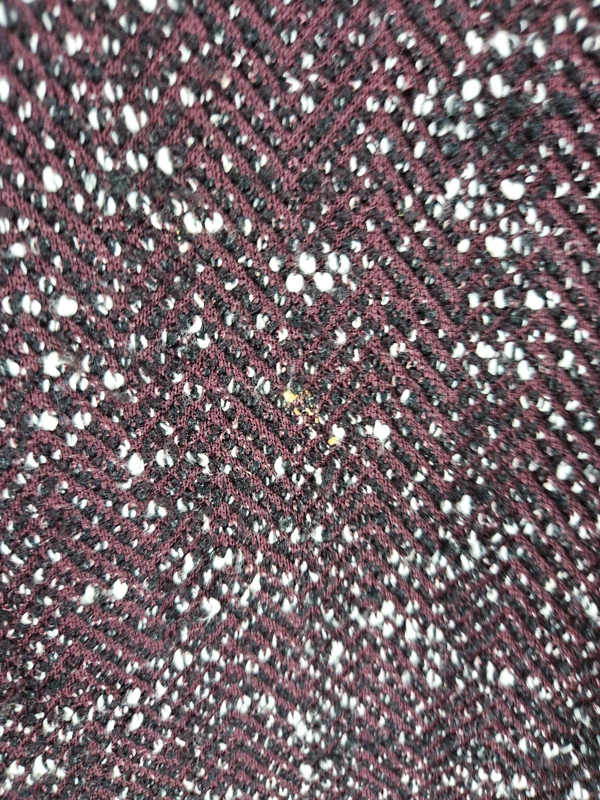 Ann Taylor Burgundy Tweed Herringbone Lined Pencil Skirt Women's 14