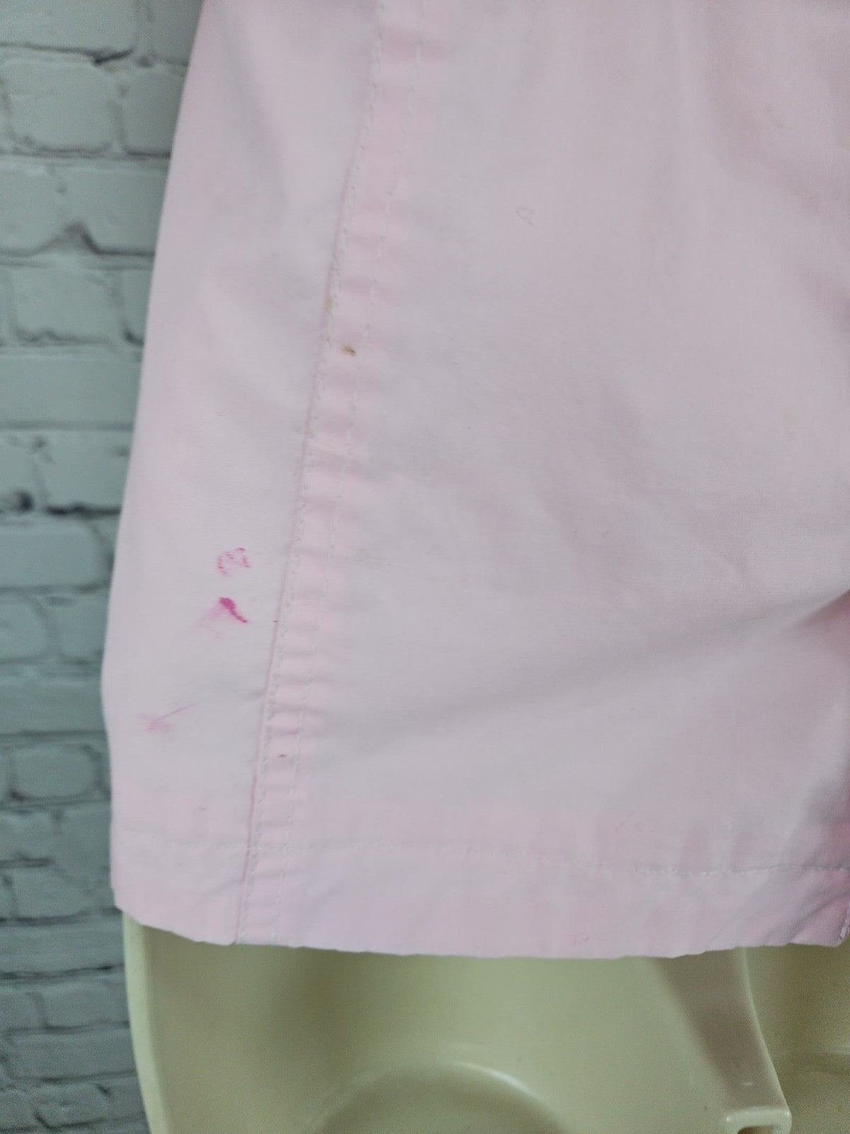 OshKosh Pink Double Breasted Belted Hooded Trench Coat Jacket Girls 6X