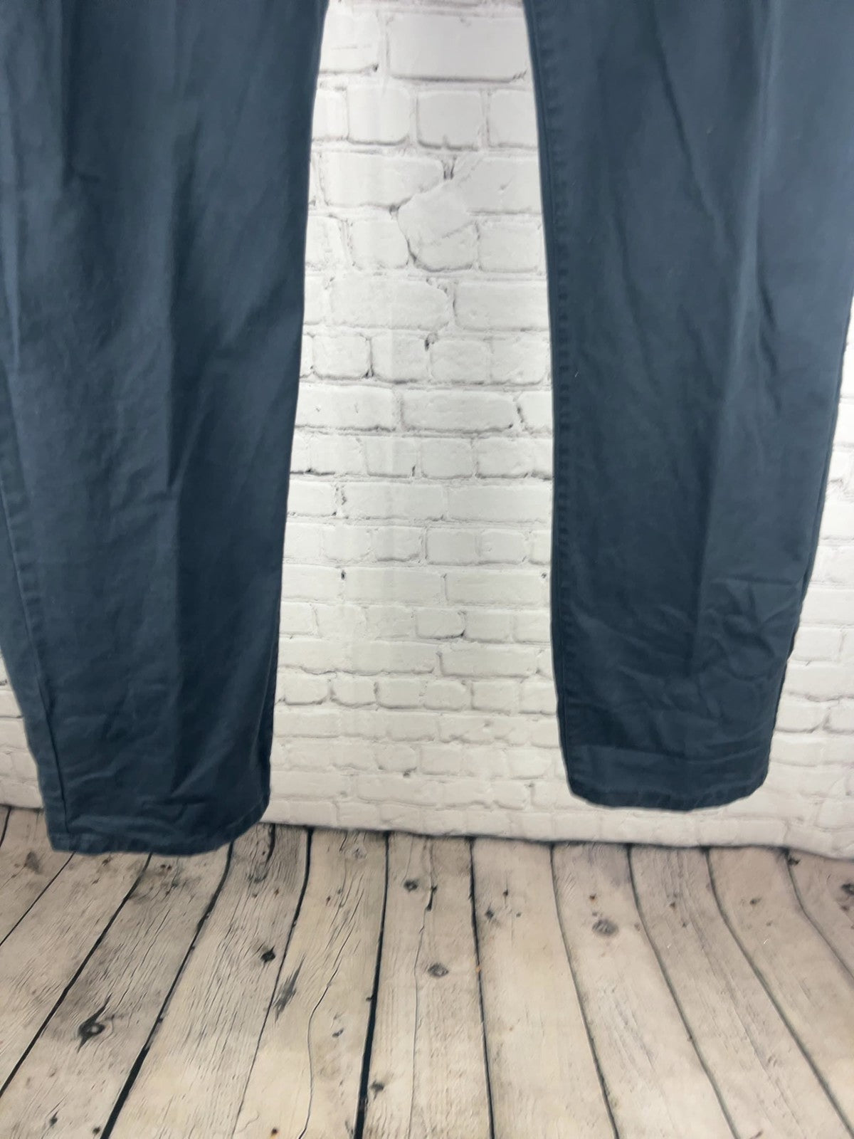 Bonobos Navy Chino Flat Front Athletic Fit Tapered Pants 36/32