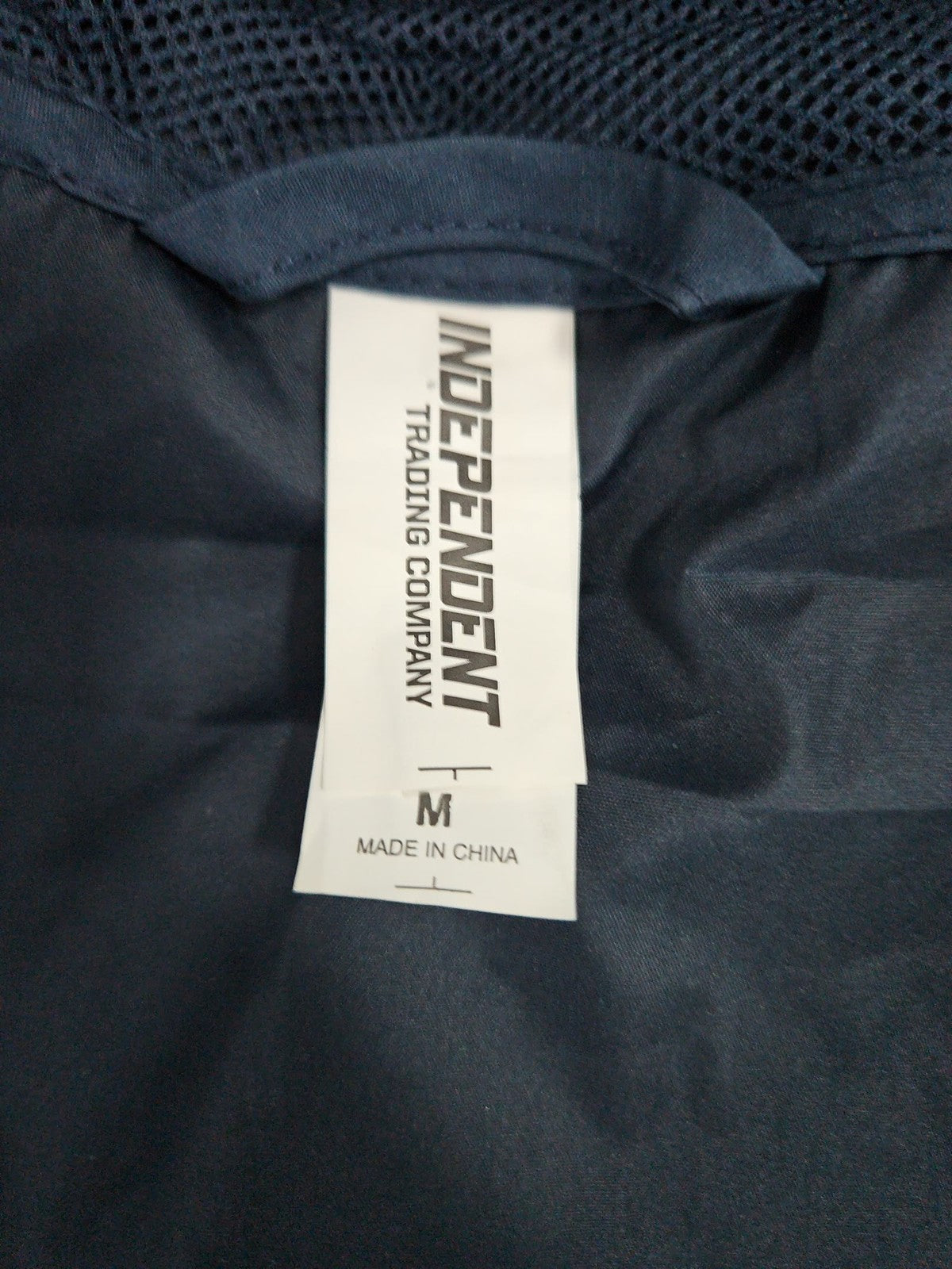 Independent Trading Co Grand Canyon Conservancy Navy Brown Windbreaker M