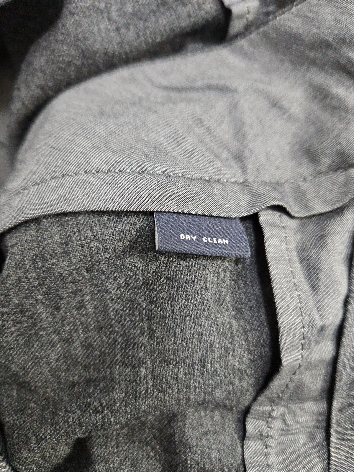 Hart Schaffner Marx Gray Wool Blend Flat Front Dress Pants 38 (39X30)