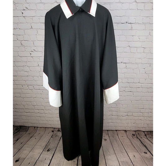 Abbott Hall Black Church Religious Clergy Vestment Knights Cloak Size Large L