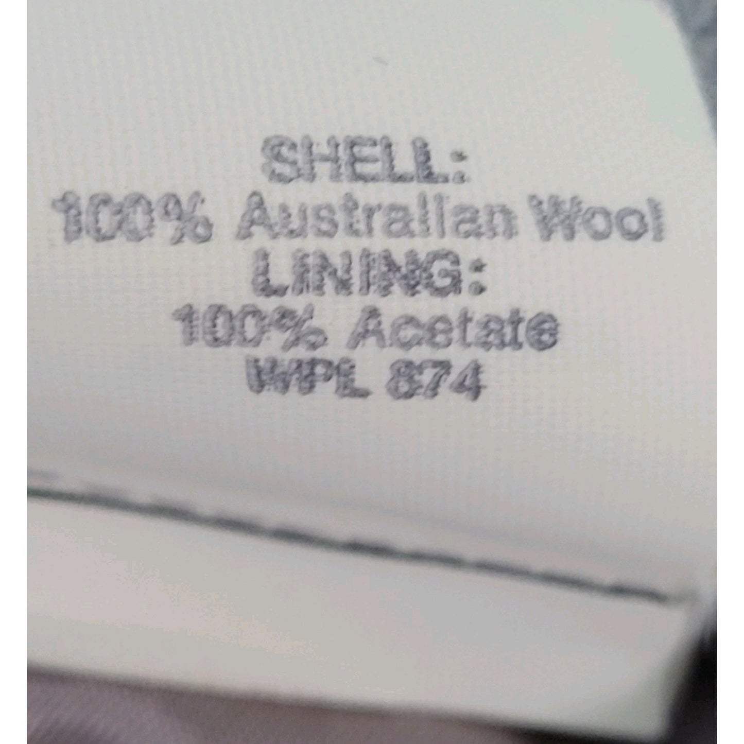 VTG White Stag Grey 100% Wool High Rise Dress Pants USA Made Size 14 (23x28.5)
