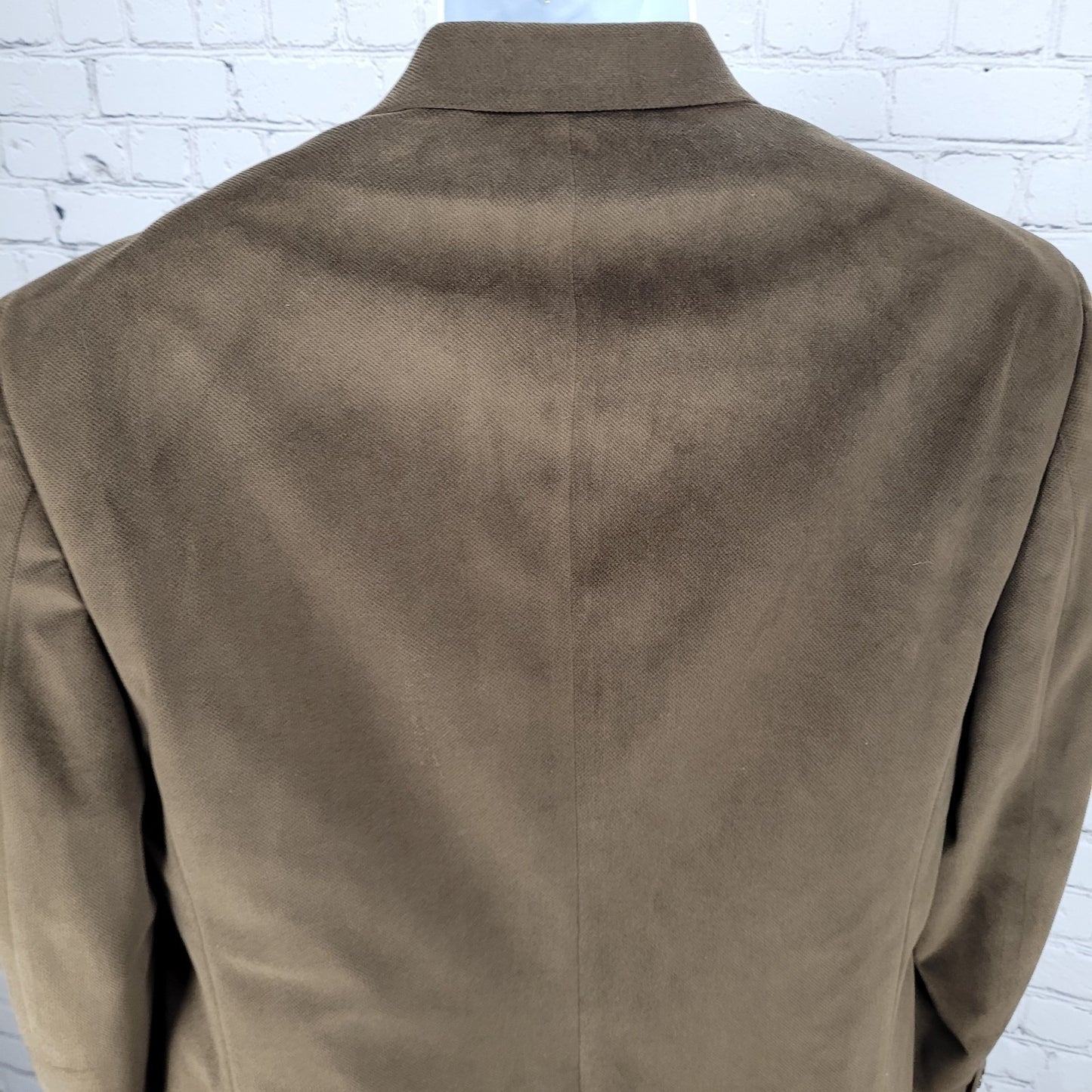 Chaps Ralph Lauren Brown 2 Button Vented Notch Blazer Sport Coat Size 40R