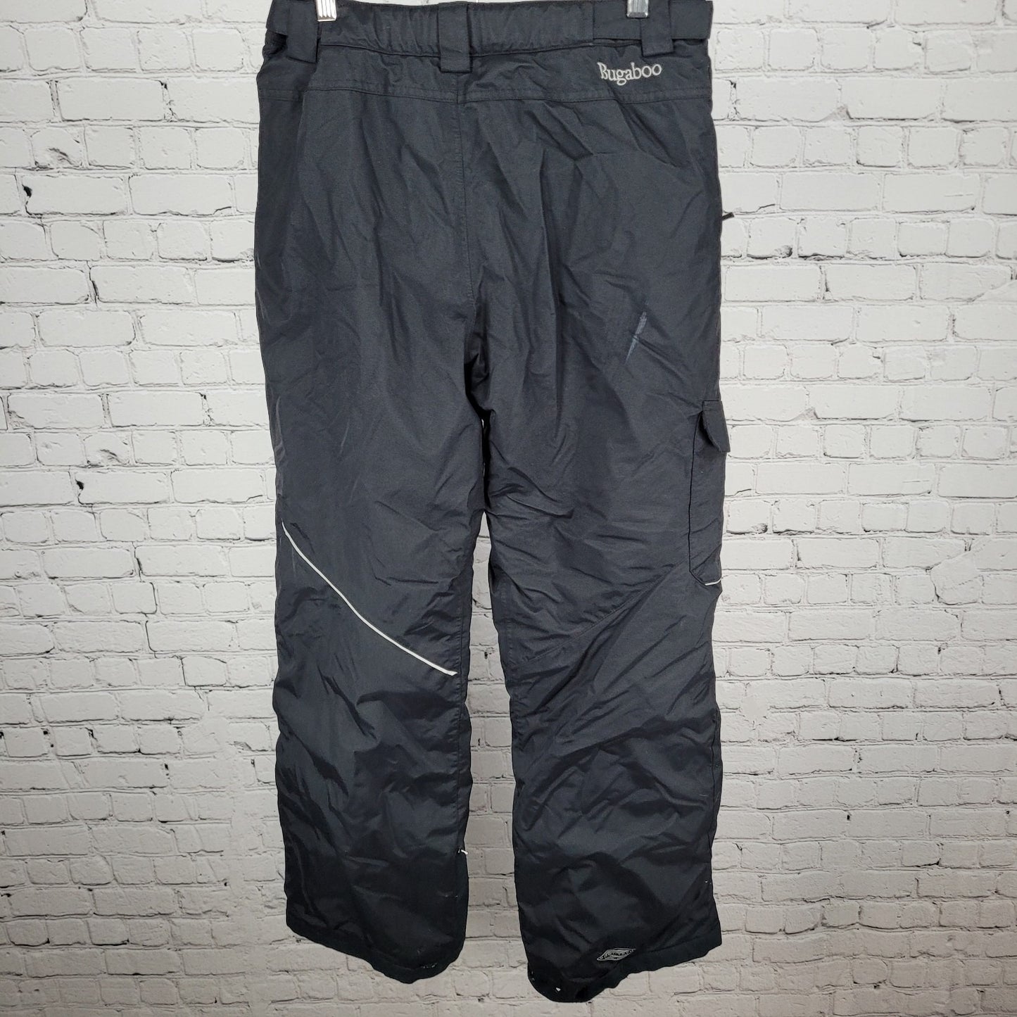 Columbia Black Bugaboo Adjustable Omni Heat Snow Pants Youth Size XL (28x30)