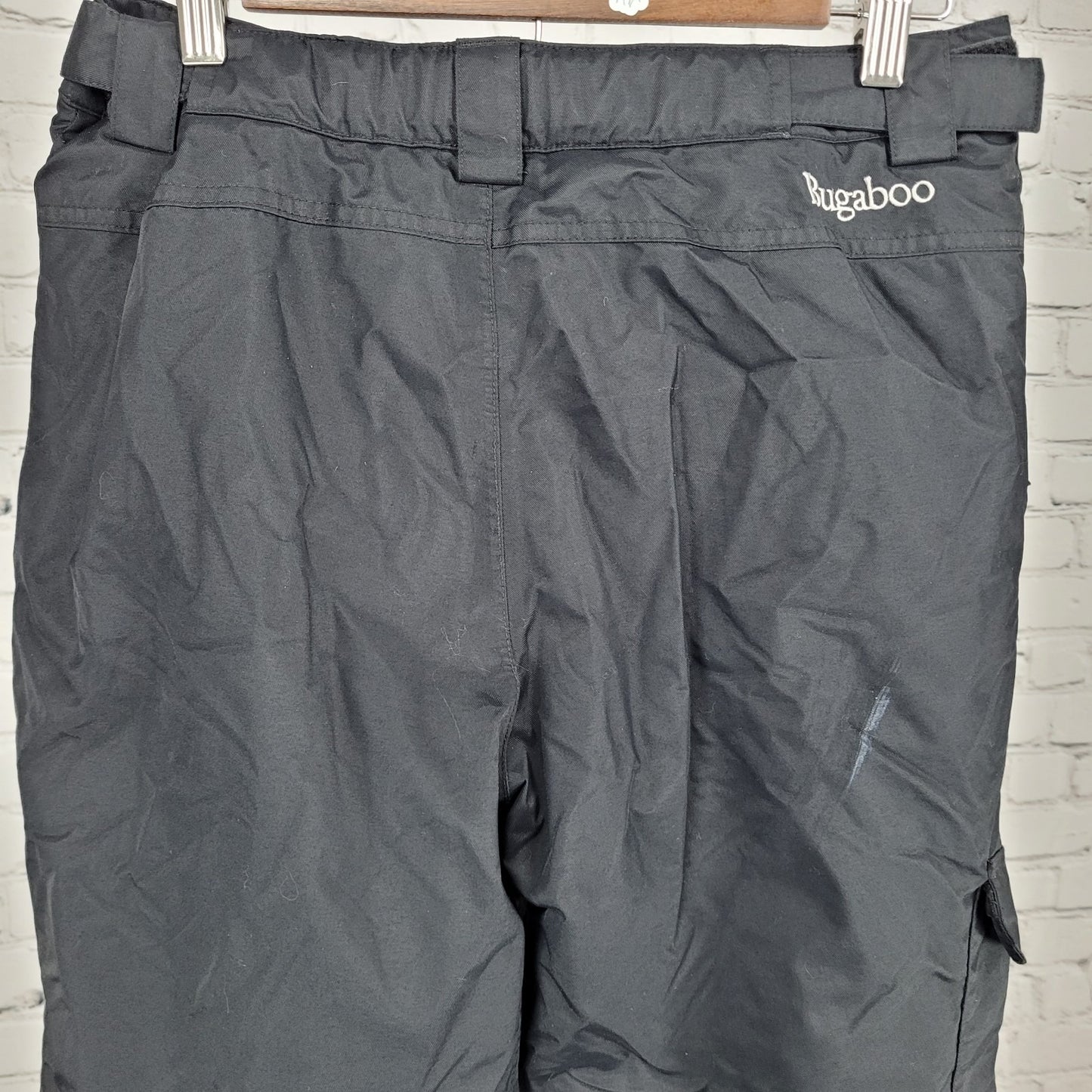 Columbia Black Bugaboo Adjustable Omni Heat Snow Pants Youth Size XL (28x30)