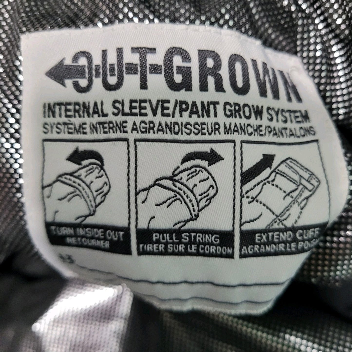 Columbia Black Bugaboo Adjustable Omni Heat Snow Pants Youth Size XL (28x30)