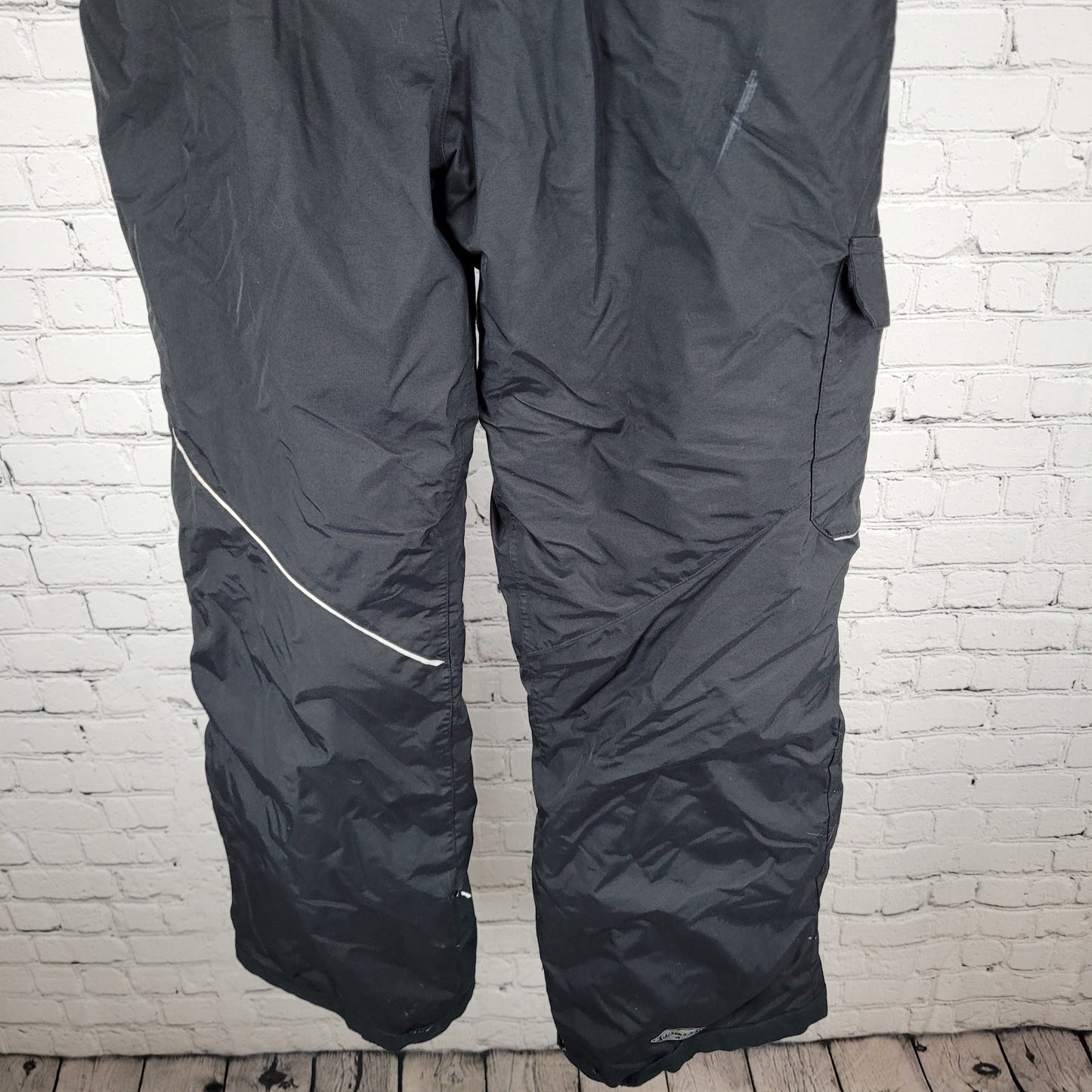 Columbia Black Bugaboo Adjustable Omni Heat Snow Pants Youth Size XL (28x30)