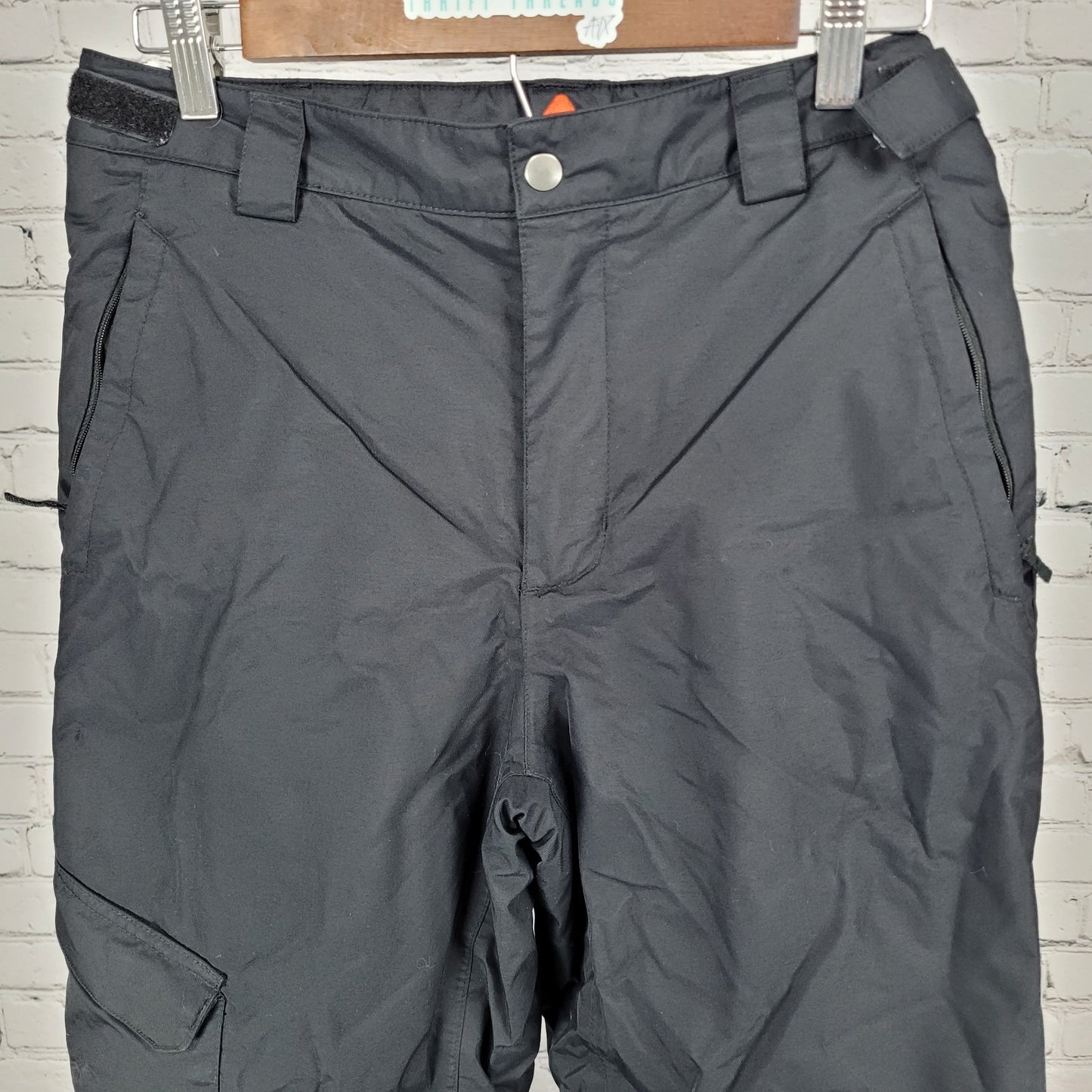 Columbia Black Bugaboo Adjustable Omni Heat Snow Pants Youth Size XL (28x30)