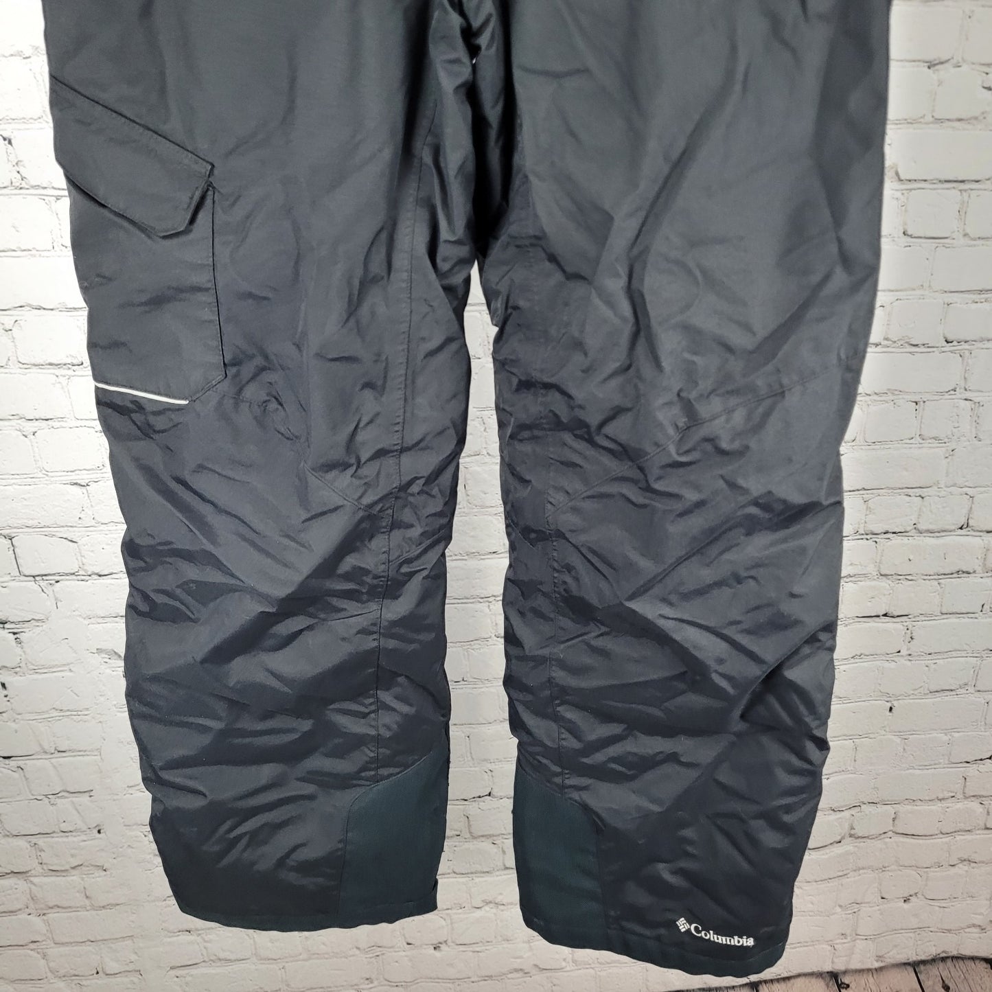 Columbia Black Bugaboo Adjustable Omni Heat Snow Pants Youth Size XL (28x30)