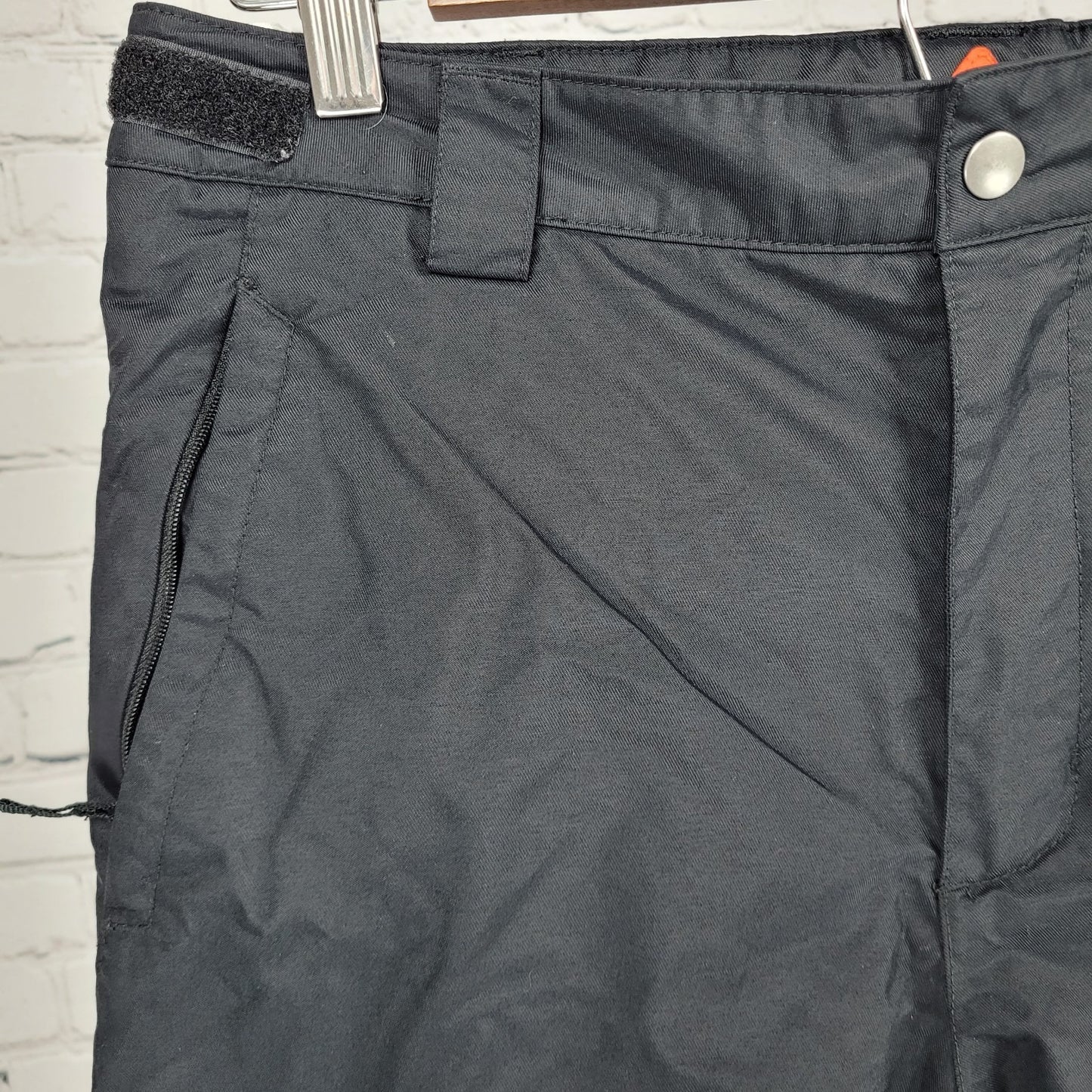 Columbia Black Bugaboo Adjustable Omni Heat Snow Pants Youth Size XL (28x30)