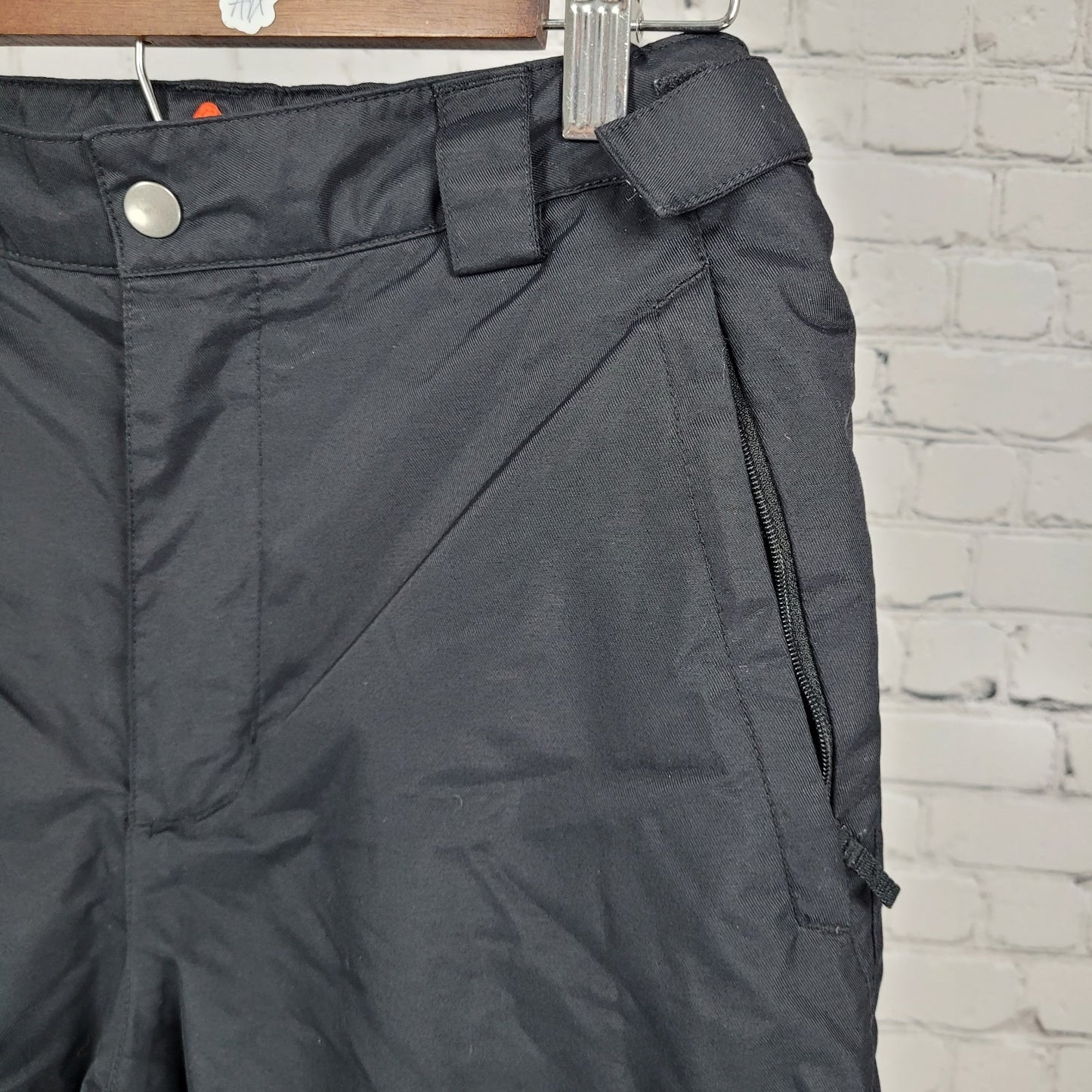 Columbia Black Bugaboo Adjustable Omni Heat Snow Pants Youth Size XL (28x30)