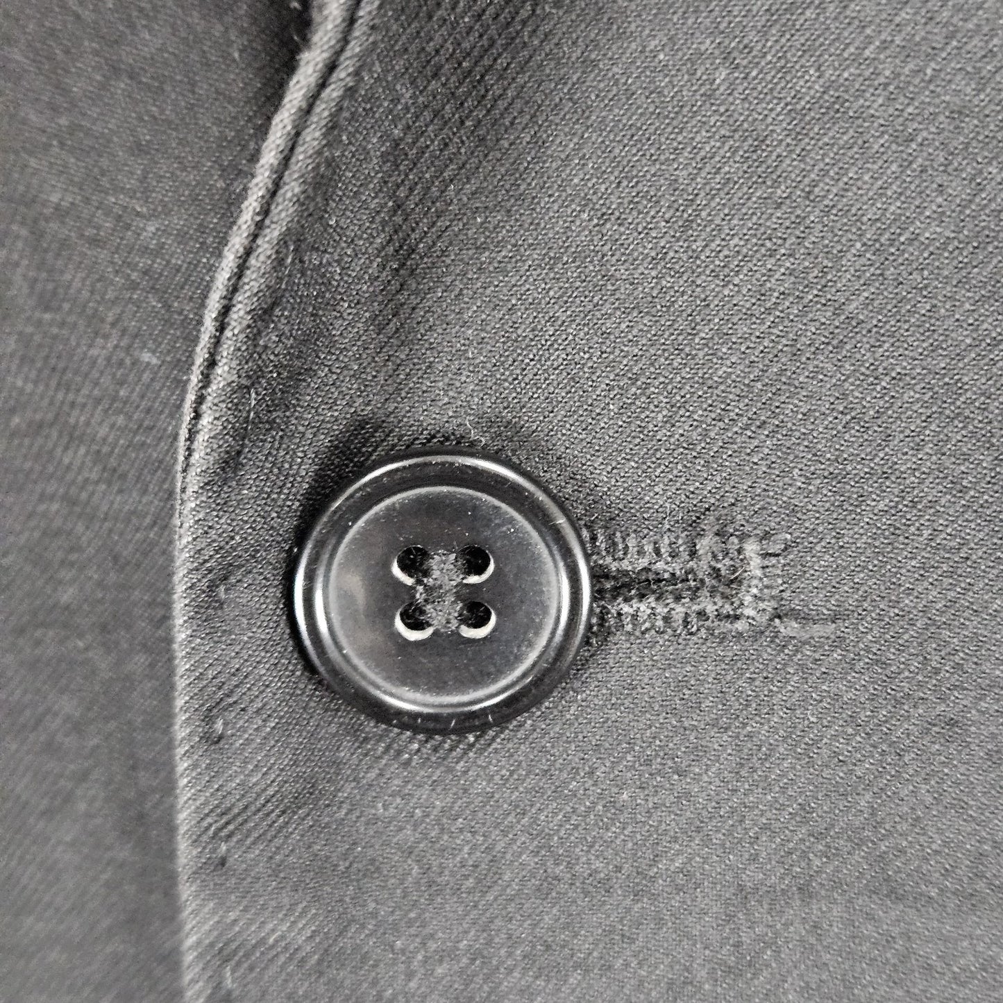 Armando Martillo Black 2 Button Vented Notch Blazer Suit Jacket Young Mens 18