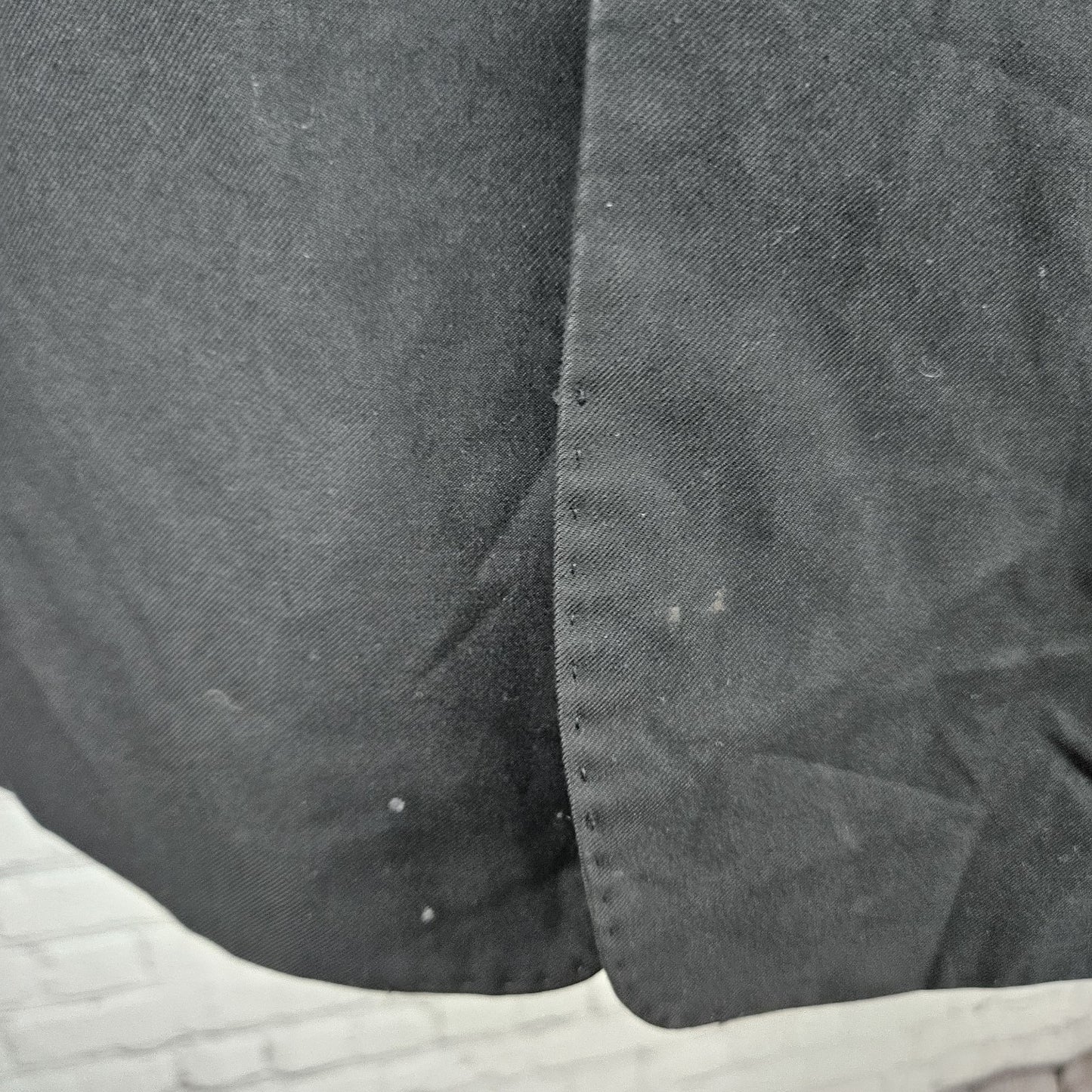 Armando Martillo Black 2 Button Vented Notch Blazer Suit Jacket Young Mens 18