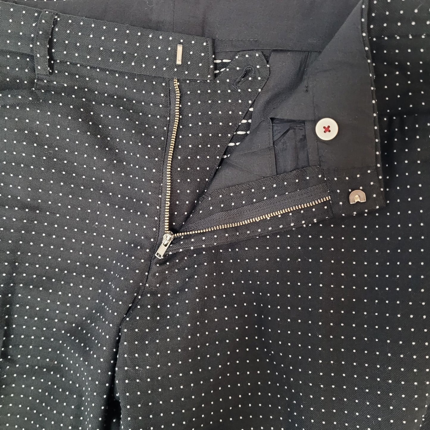 Artful Gentleman San Francisco By Design Polka Dot 3 Piece Suit 42 Pants 36x32