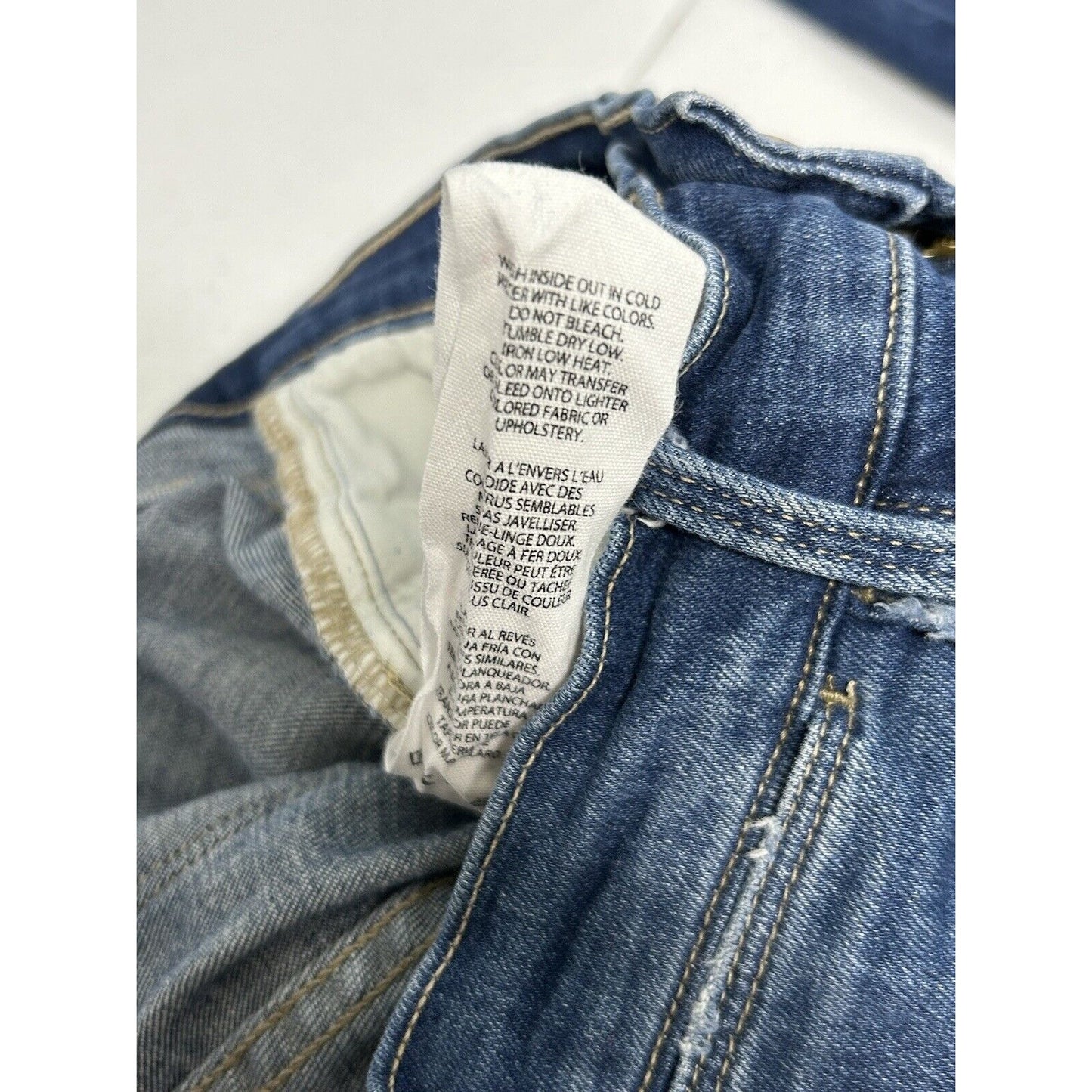 FRAME Le High Skinny Crop Medium Wash Organic Cotton Blend Jeans 24 (23 x 25)