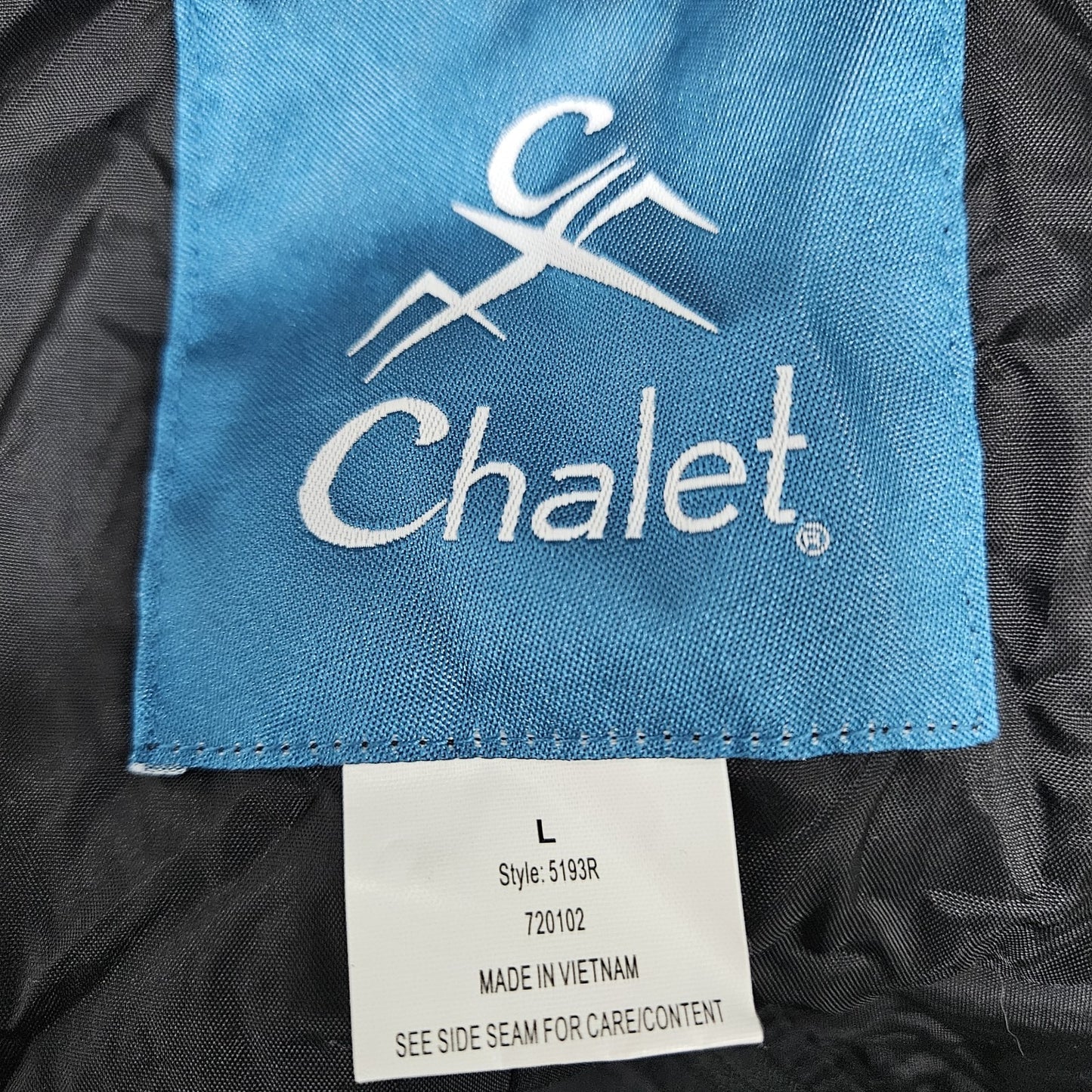 Chalet Black Insulated Adjustable Straight Leg Snow Ski Bib Pants Youth Large L