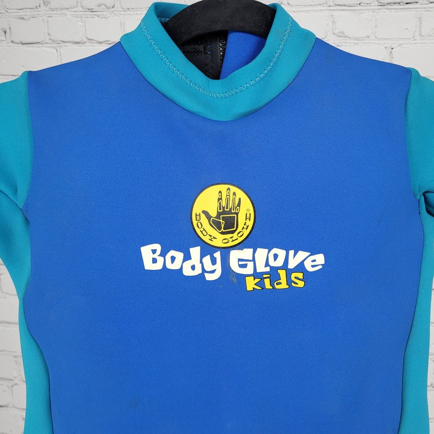 Body Glove Blue Type V Wetsuit Flotation Aid USCG 50+ UVA Kids Medium M 40-50lbs