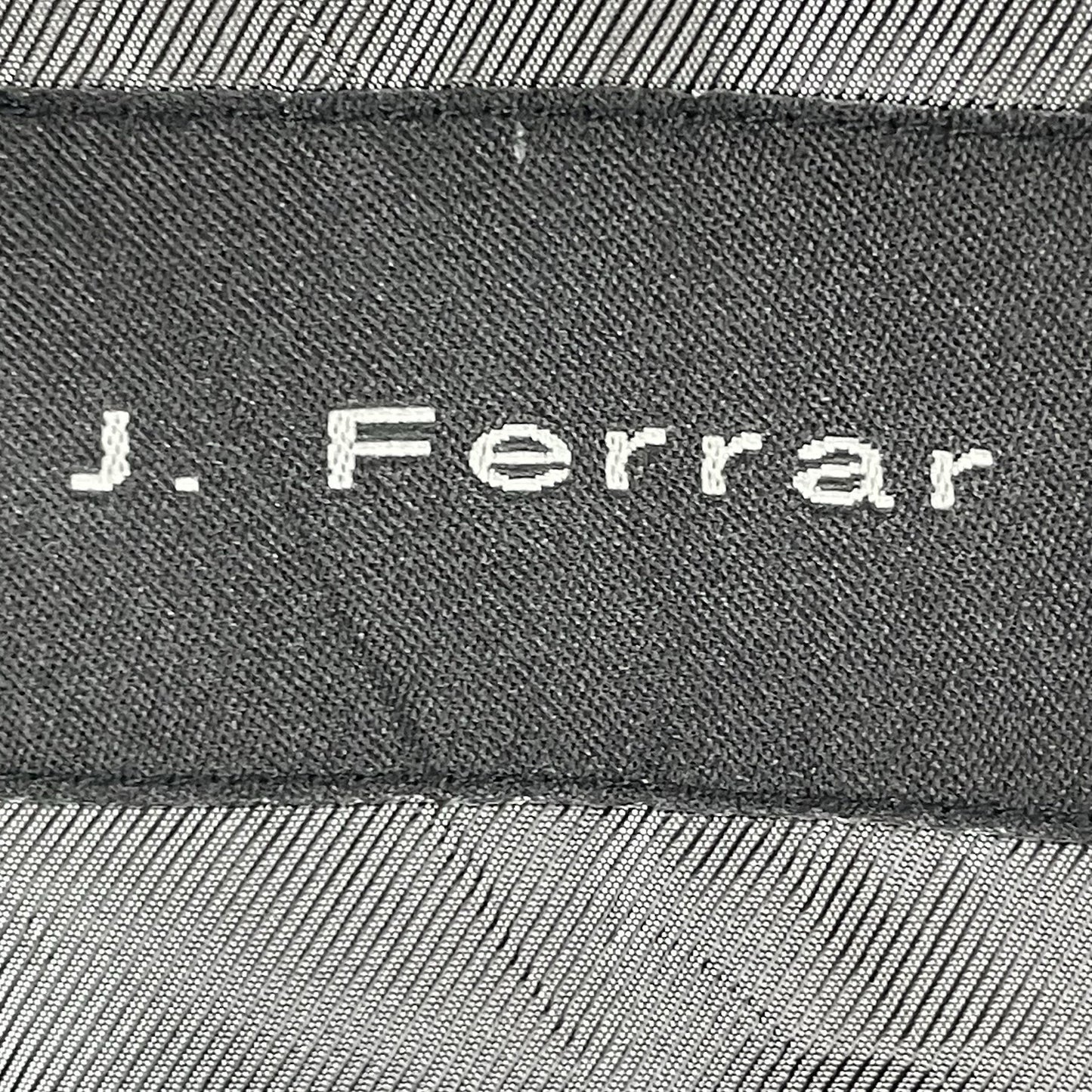 J. Ferrar Grey Cotton Corduroy 3 Button Vented Blazer Sport Coat Size L 42-44