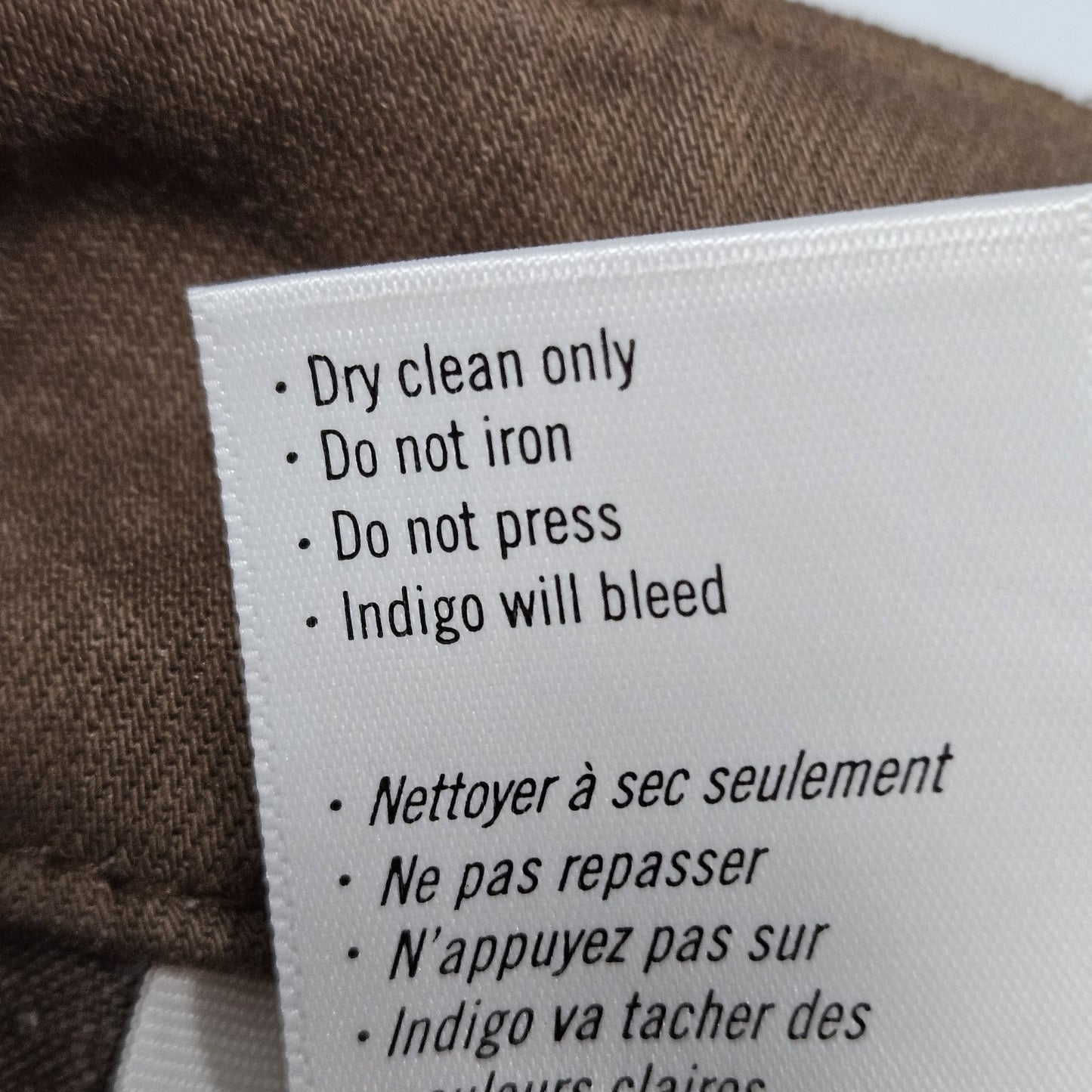 NWD Paige Brown Mayslie Jogger Coated Mid Rise Ankle Zip Pants 25 (26x27)