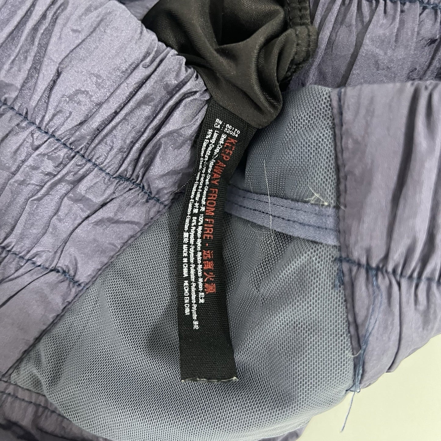 FP Movement Free People Blue Grey High Waisted Running Shorts Activewear Small S