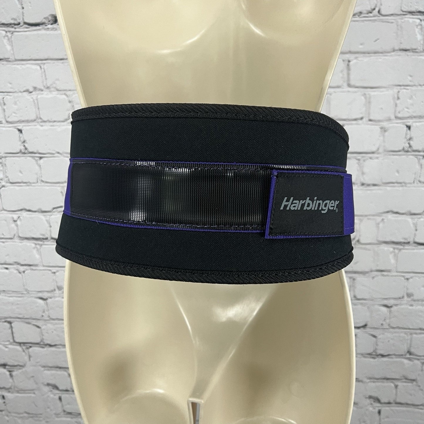 NWT Harbinger Purple Black Womens 5” Foam Padded Core Support Belt Lifting Small