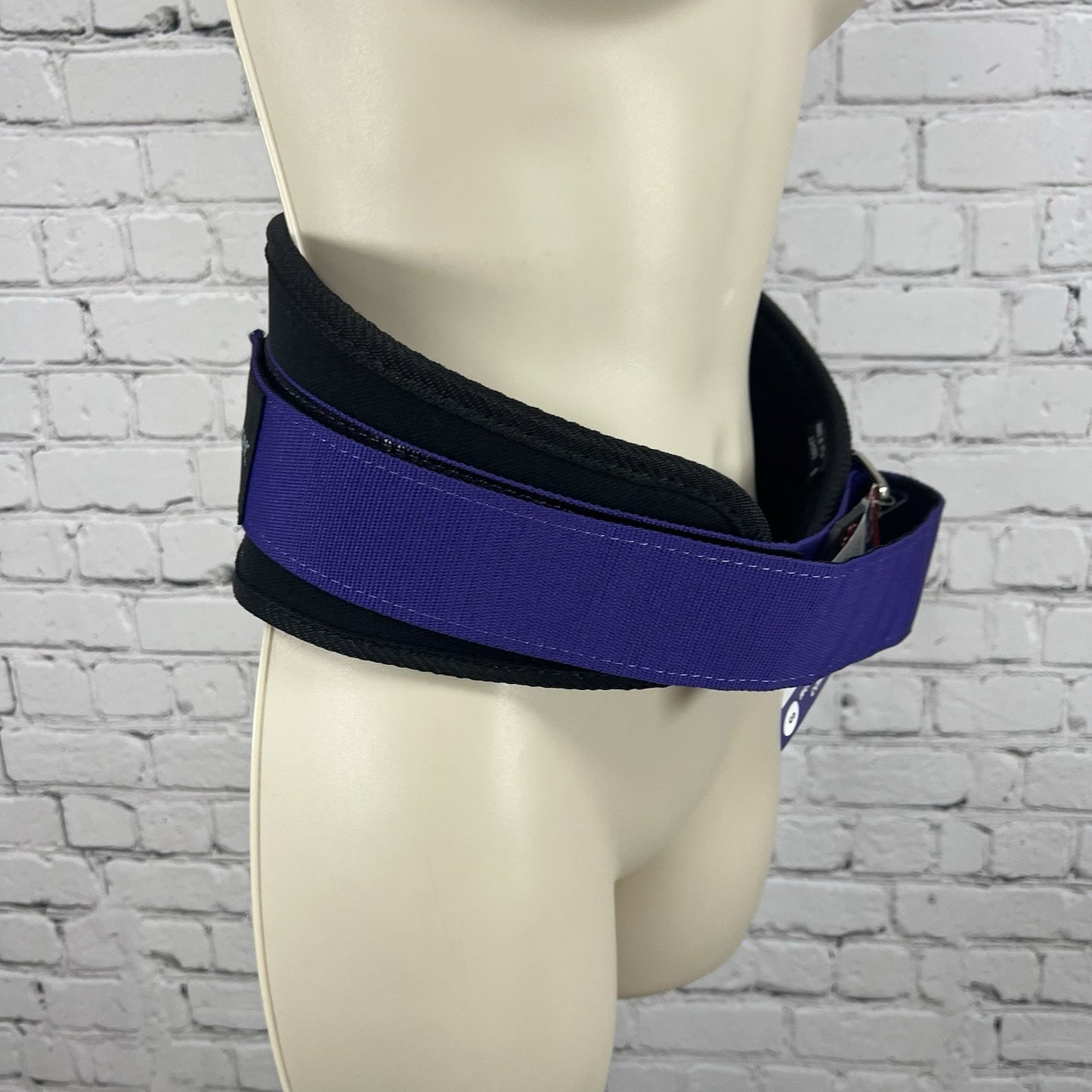 NWT Harbinger Purple Black Womens 5” Foam Padded Core Support Belt Lifting Small