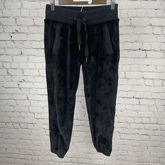 Athleta Black Double Cozy Karma Jogger Soft Plush Sweatpants Size XS (27x26)