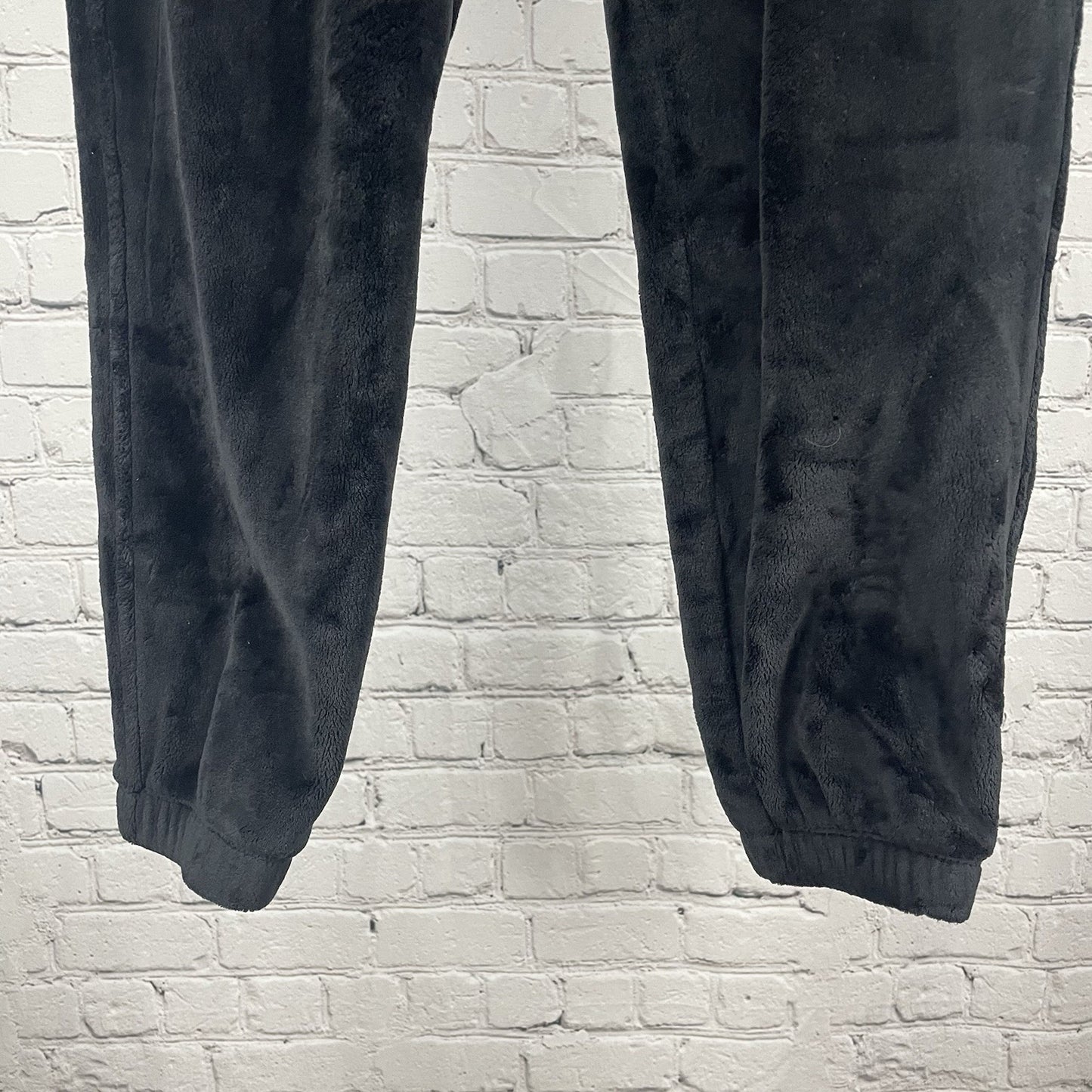 Athleta Black Double Cozy Karma Jogger Soft Plush Sweatpants Size XS (27x26)
