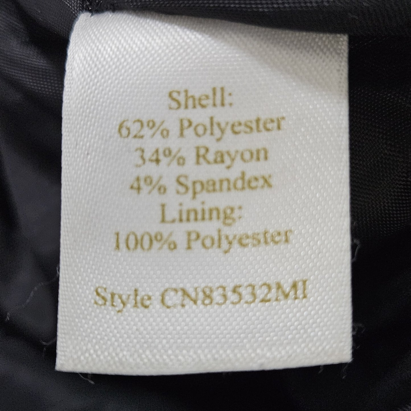 Caslon Black Sleeveless Lined Back Zip Stretch Side Slits Midi Sheath Dress 8