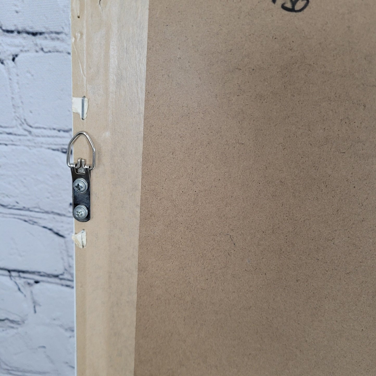 Eyre Tarney Watercolor Print Potted Plants Succulent White Framed Art 29"x14"