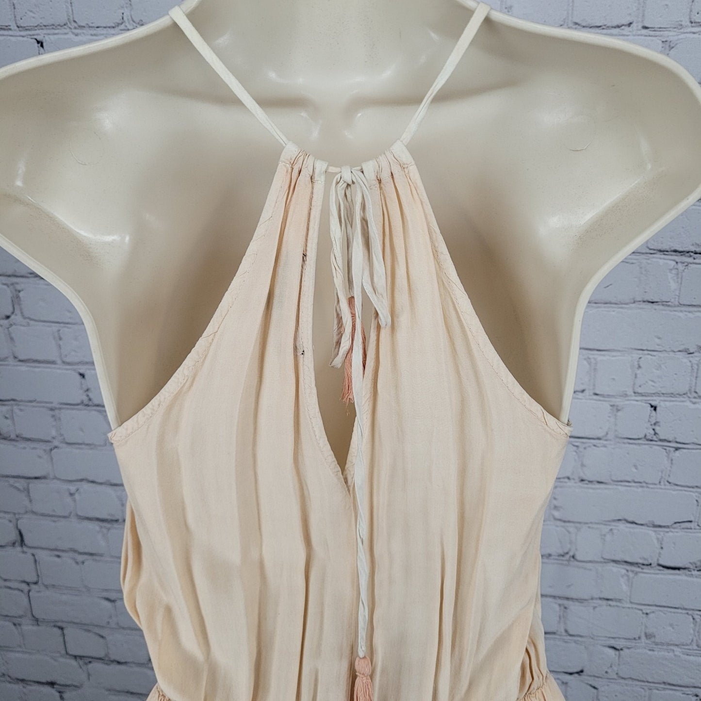 Lulus Multicolor Ombre Sleeveless Lightweight Front Slits Maxi Dress Size XS