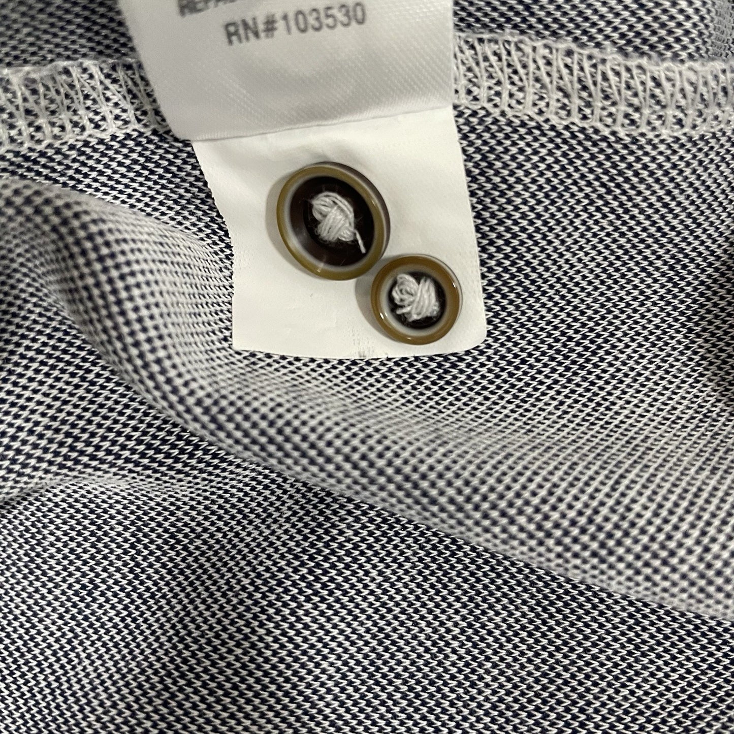 Marti Kat Grey Button Down Collared Short Sleeve Casual Polo Shirt Size XL