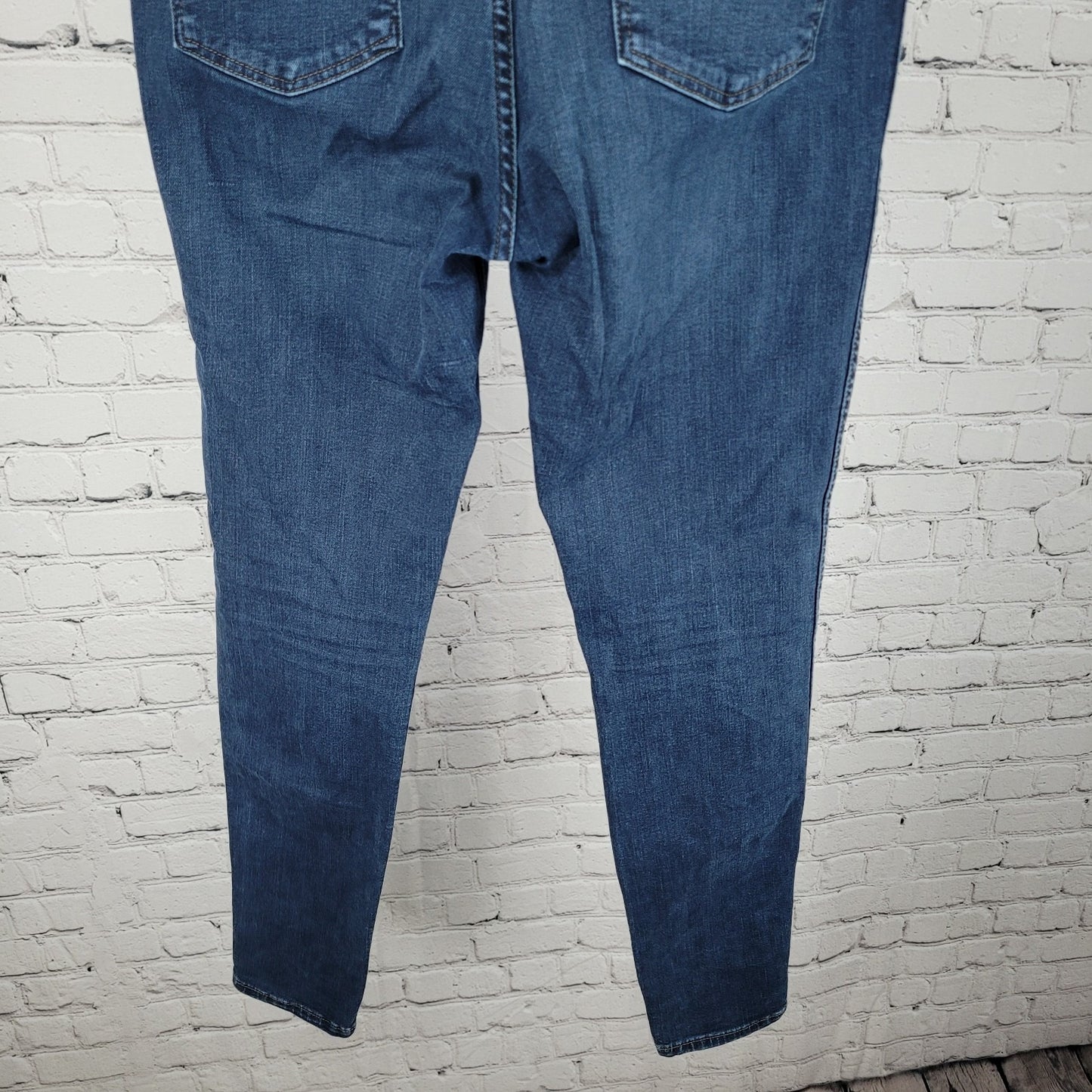 Madewell Dark Blue Denim 10" High Rise Skinny Stretch Jeans Size 28 (28x29)