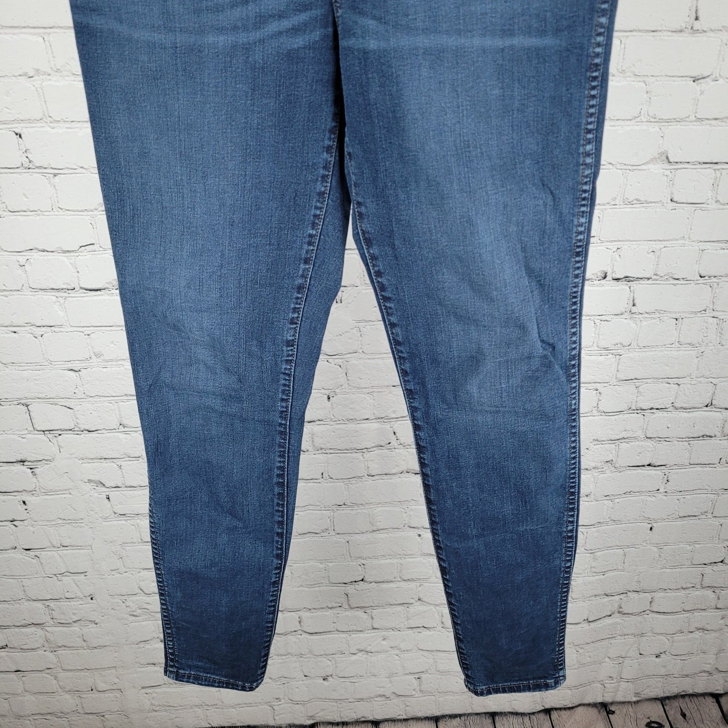 Madewell Dark Blue Denim 10" High Rise Skinny Stretch Jeans Size 28 (28x29)