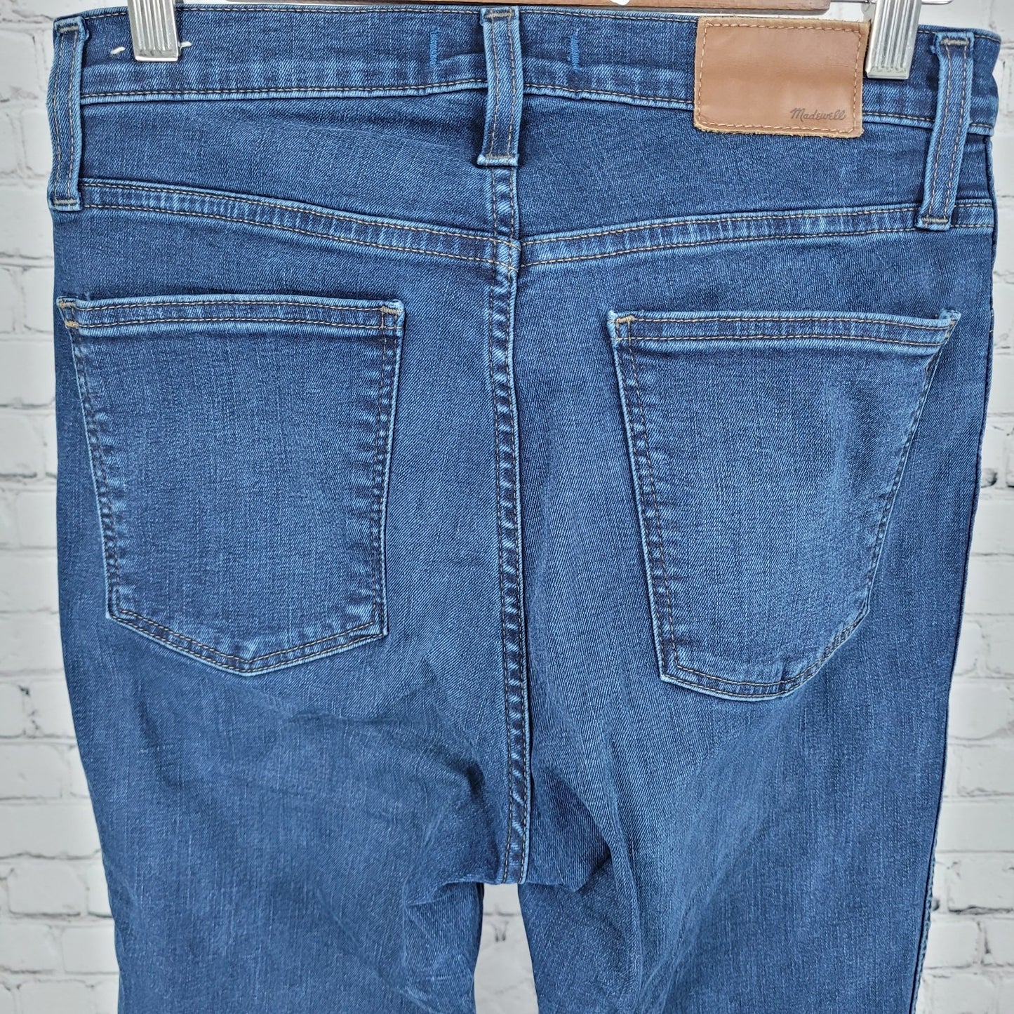 Madewell Dark Blue Denim 10" High Rise Skinny Stretch Jeans Size 28 (28x29)