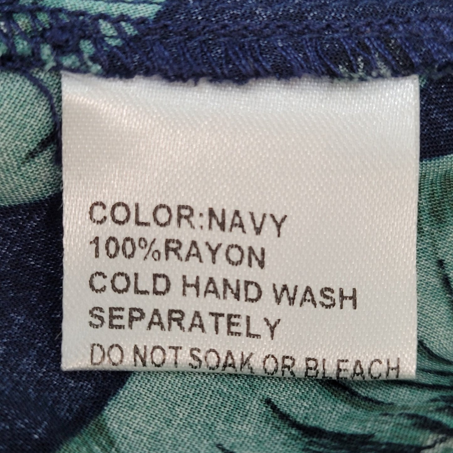 XIX PALMS Navy Hawaiian Floral Short Sleeve Wrap Hi Low Maxi Dress Hawaii Size 3