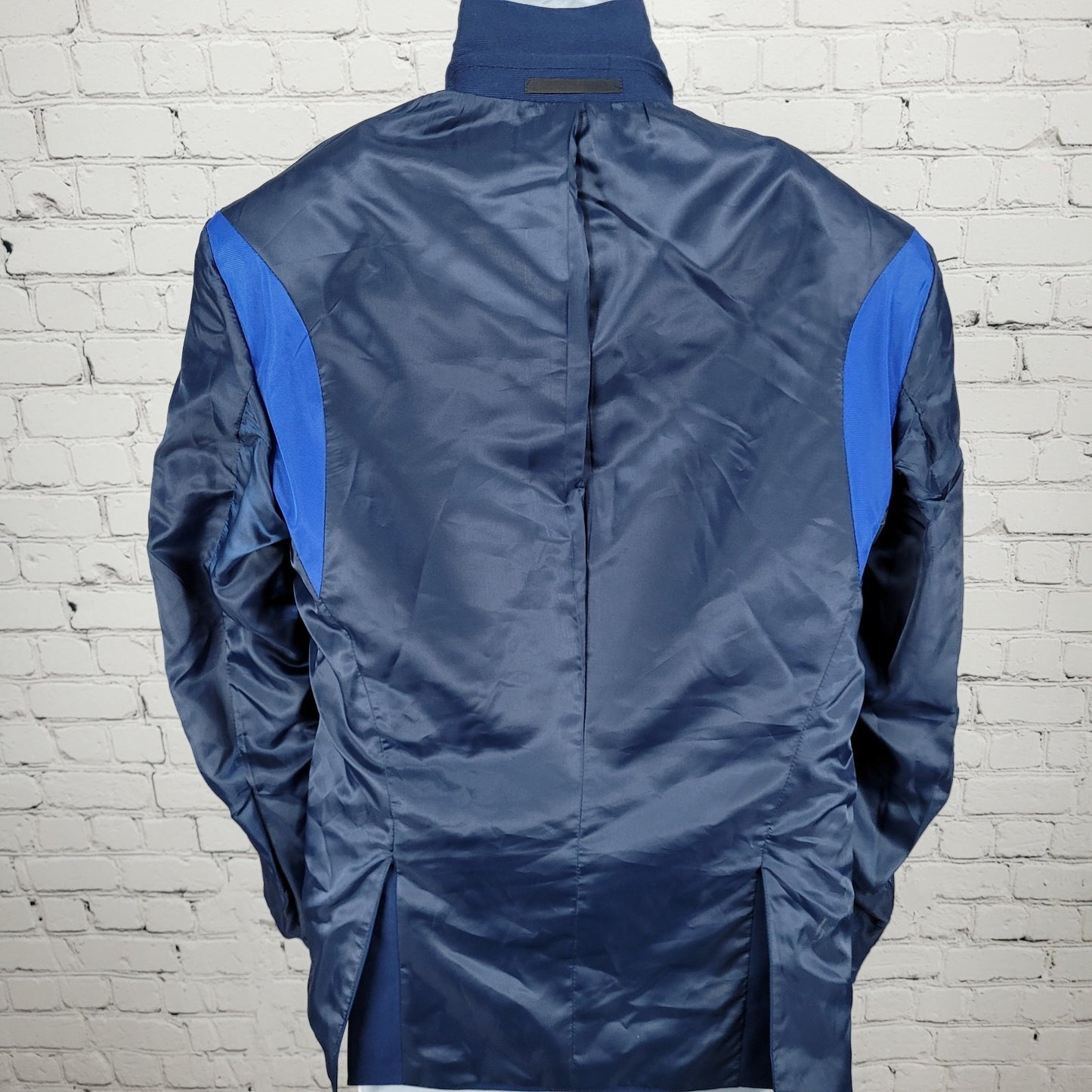 Reaction Kenneth Cole Techni-Cole Blue 2 Button Blazer Sport Coat Size 36R