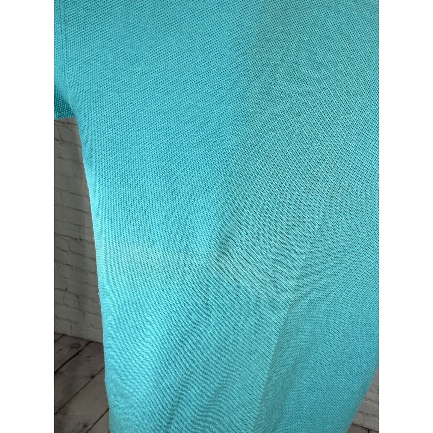 Express Tricot Textured Short Sleeve Pullover Knit Blue T Shirt Women’s L Large